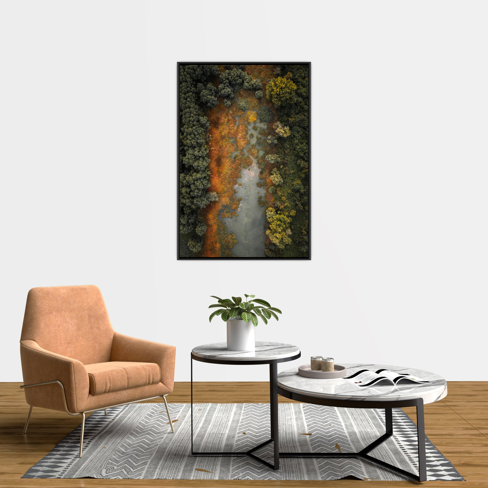 Umetnička slika Iznad i dalje na platnu - NS Canvas Shop
