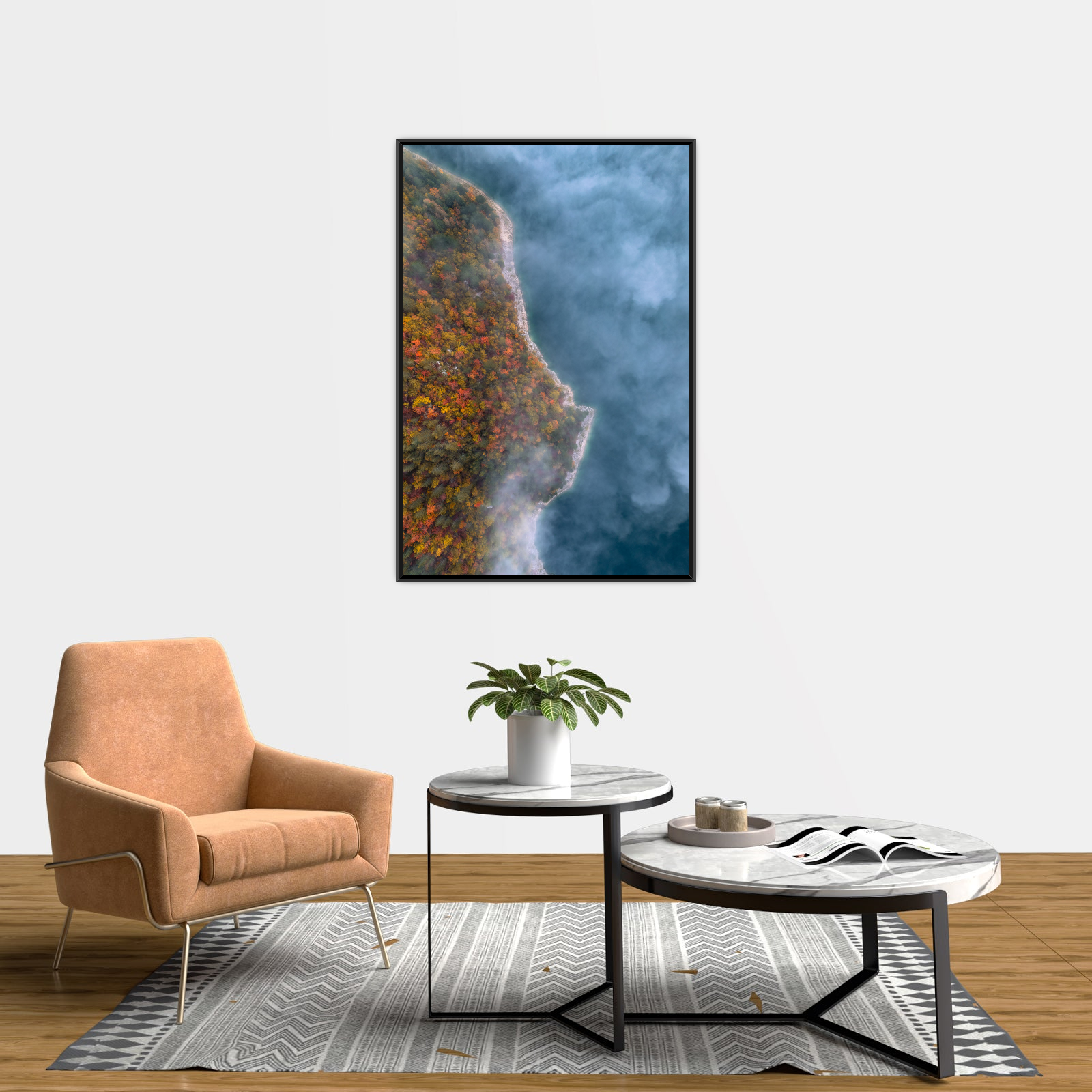 Umetnička slika Iznad i dalje II na platnu - NS Canvas Shop