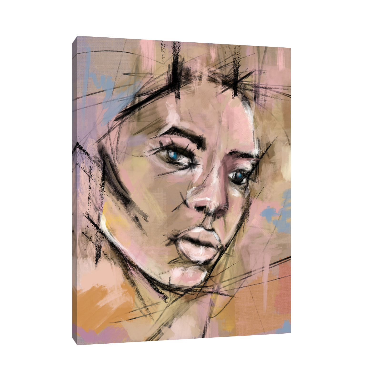 Umetnička slika Izvan Oblika na platnu - NS Canvas Shop