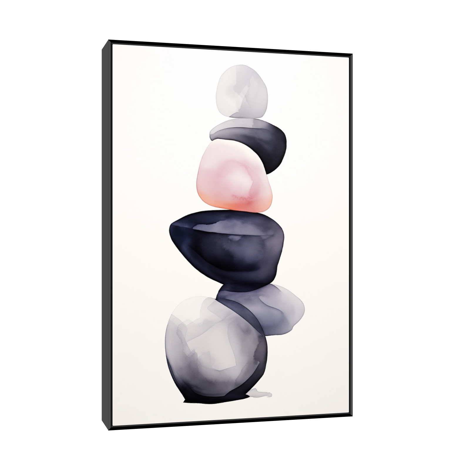 Umetnička slika Kamenčići II na platnu - NS Canvas Shop