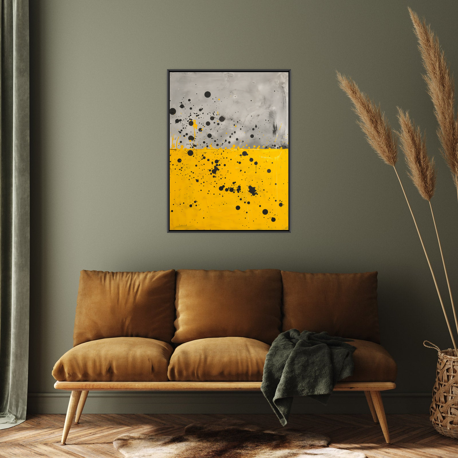 Umetnička slika Kišno veče na platnu - NS Canvas Shop