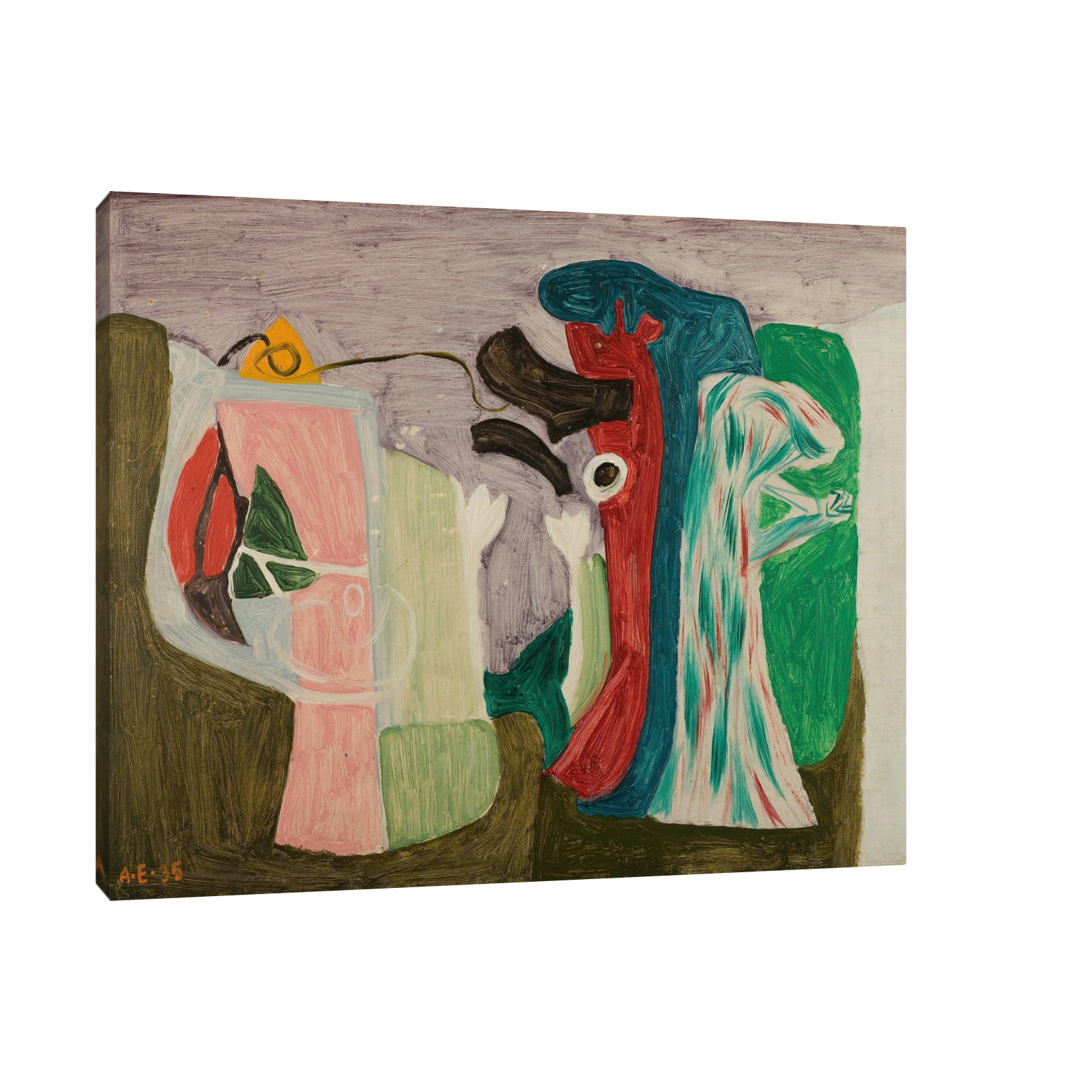 Umetnička slika Komposisjon (1935), Arne Ekeland na platnu - NS Canvas Shop