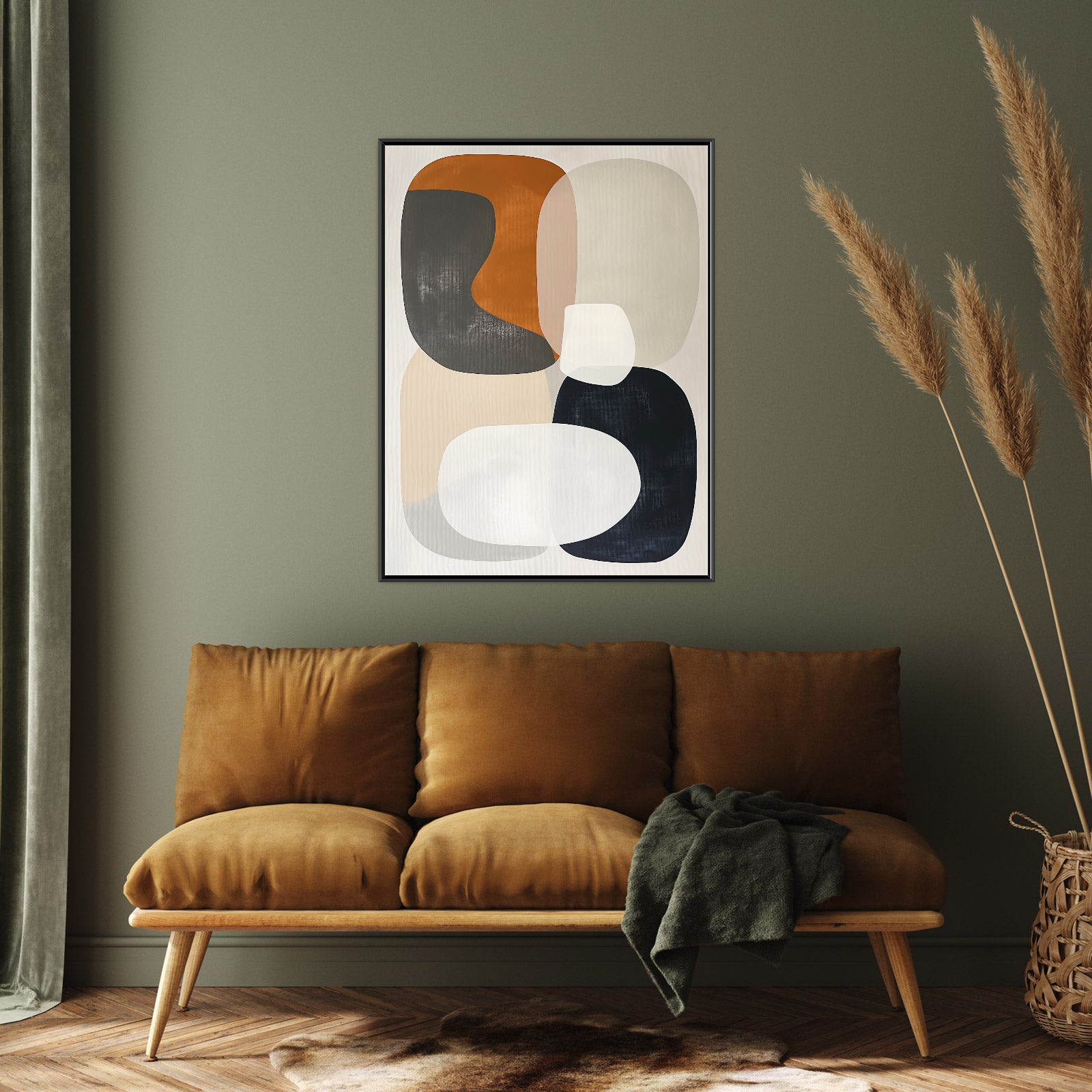 Umetnička slika Kompozicija na platnu - NS Canvas Shop