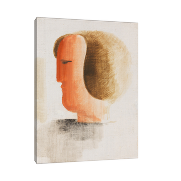 Umetnička slika Kopf nach links, Oskar Schlemmer na platnu - NS Canvas Shop