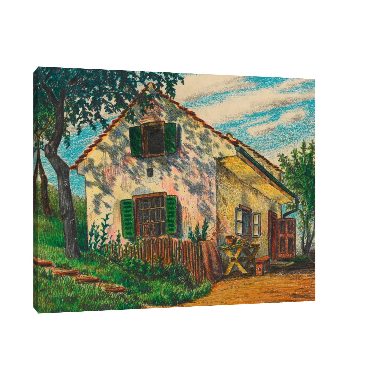 Umetnička slika Küchenhaus Hundsdorf, Karl Wiener na platnu - NS Canvas Shop