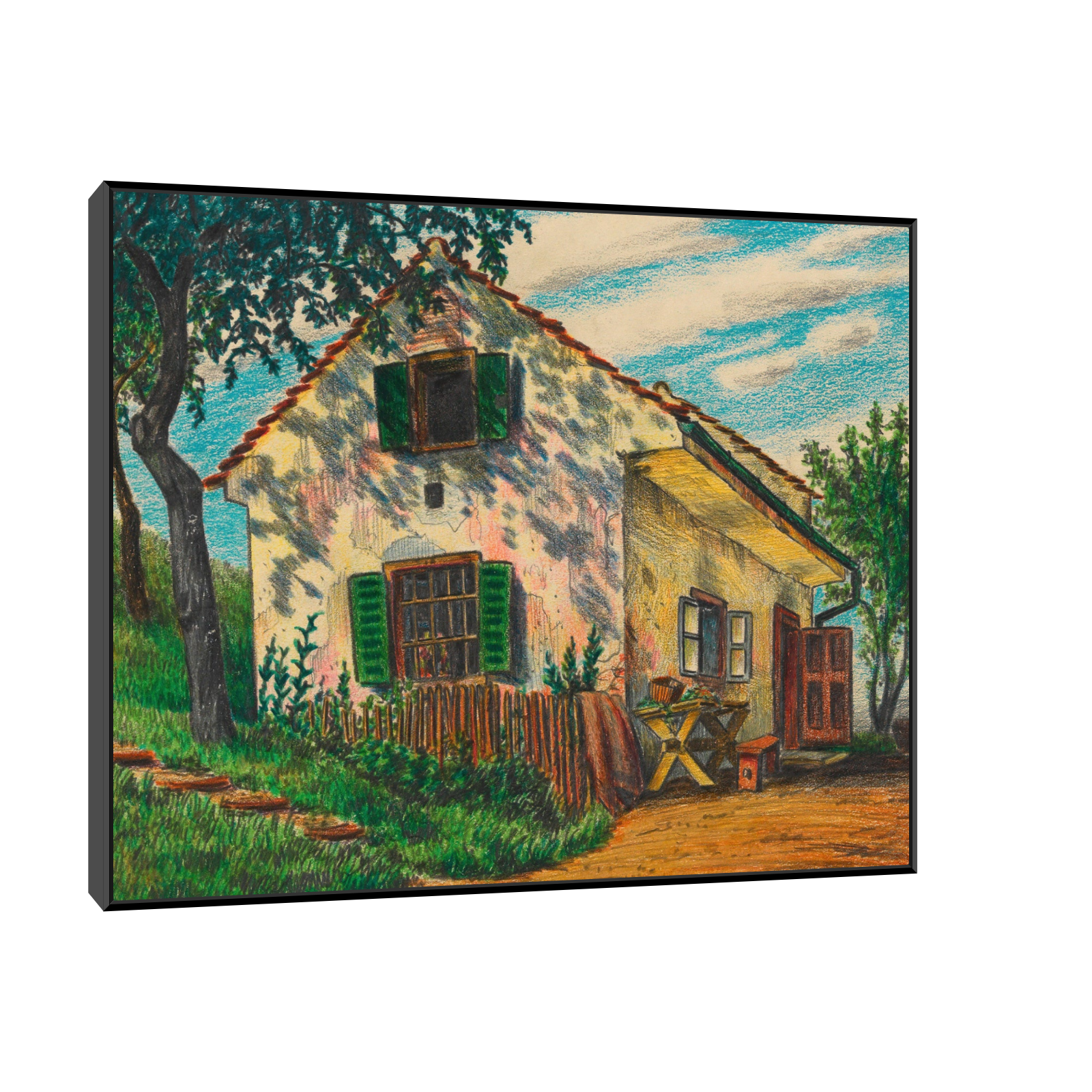 Umetnička slika Küchenhaus Hundsdorf, Karl Wiener na platnu - NS Canvas Shop