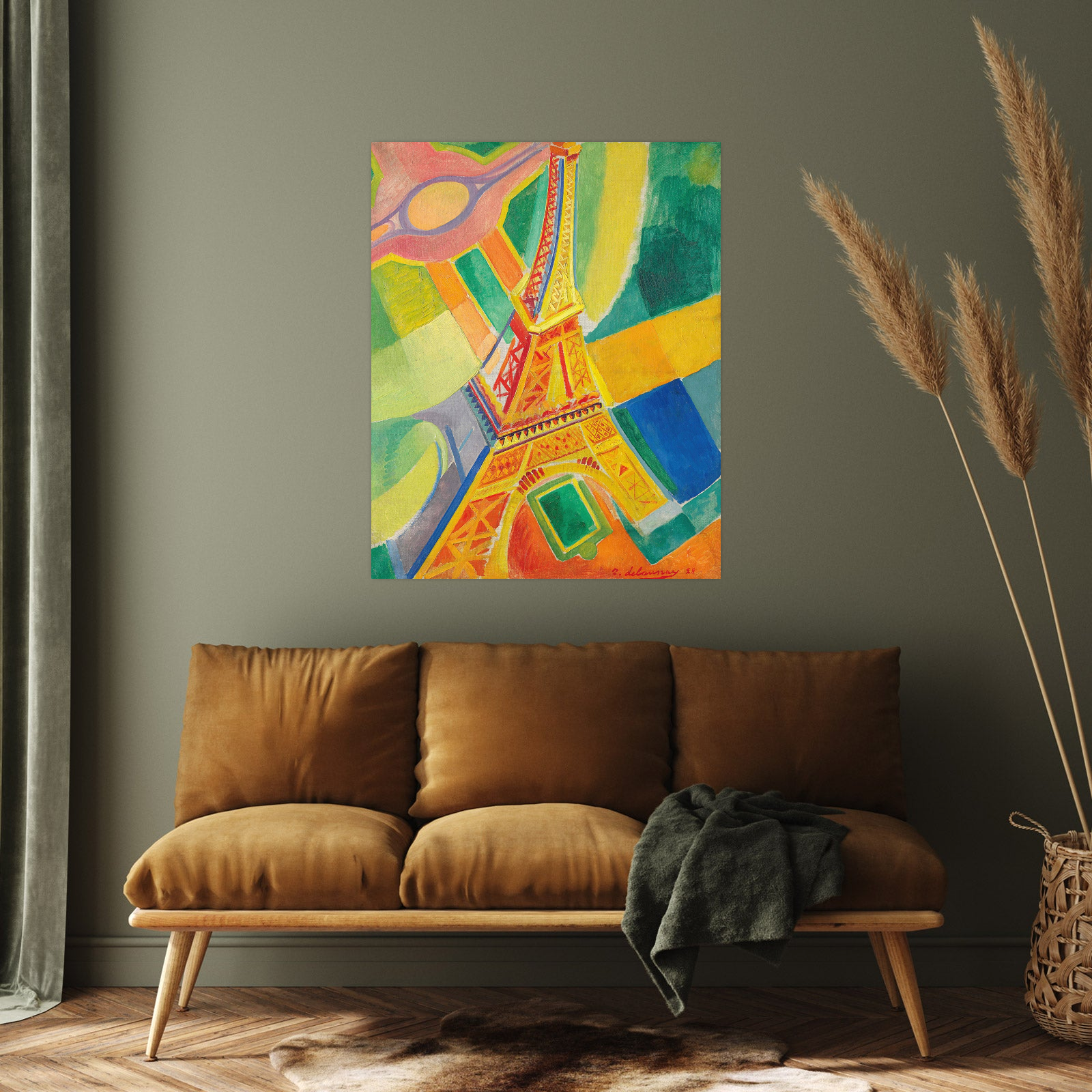 Umetnička slika La Tour Eiffel, Robert Delaunay na platnu - NS Canvas Shop