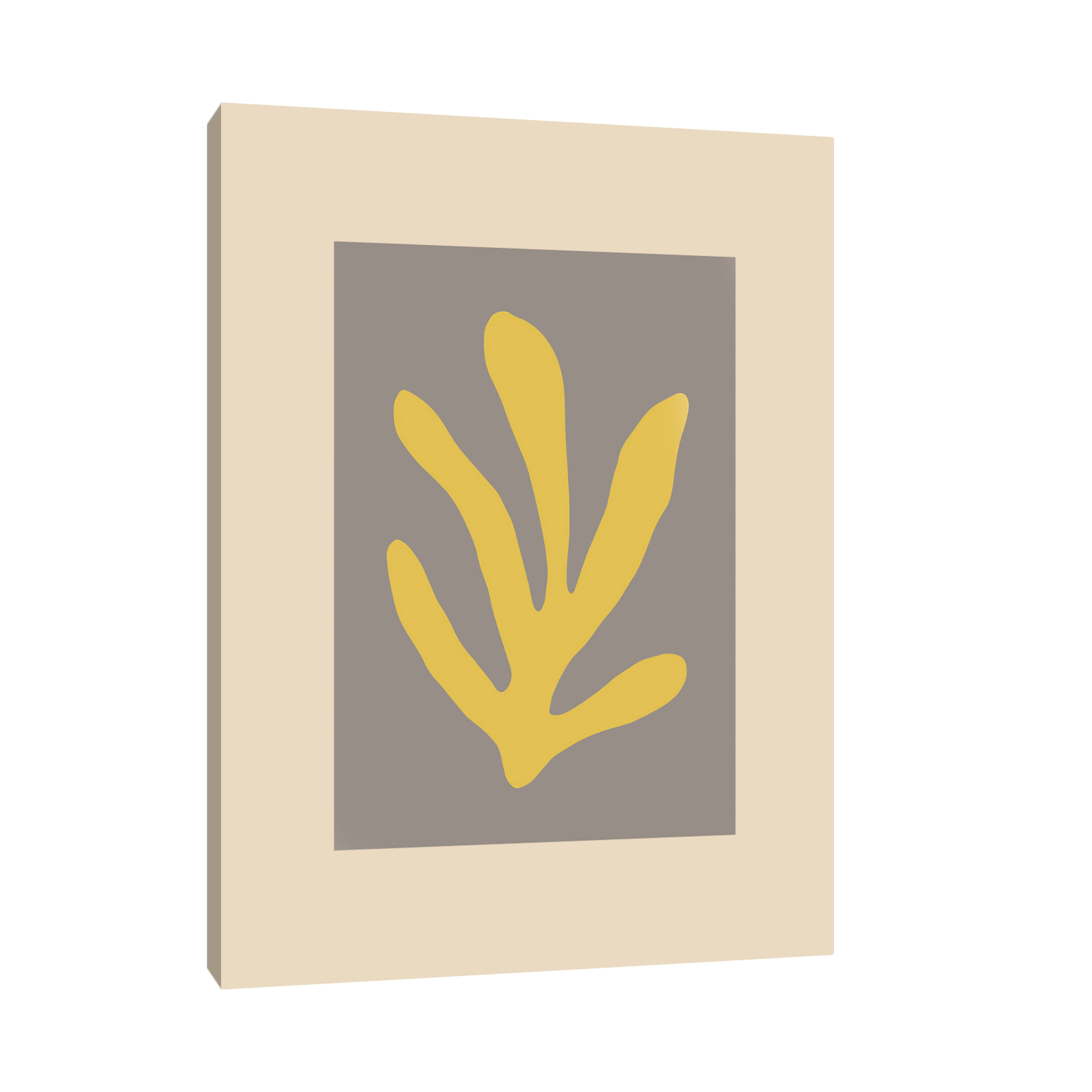 Umetnička slika La feuille na platnu - NS Canvas Shop
