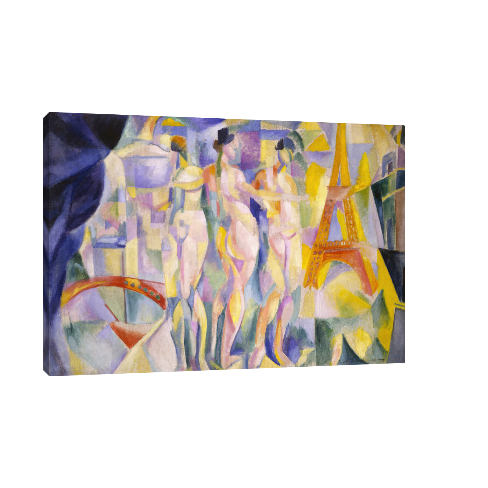 Umetnička slika La ville de Paris, Robert Delaunay na platnu - NS Canvas Shop