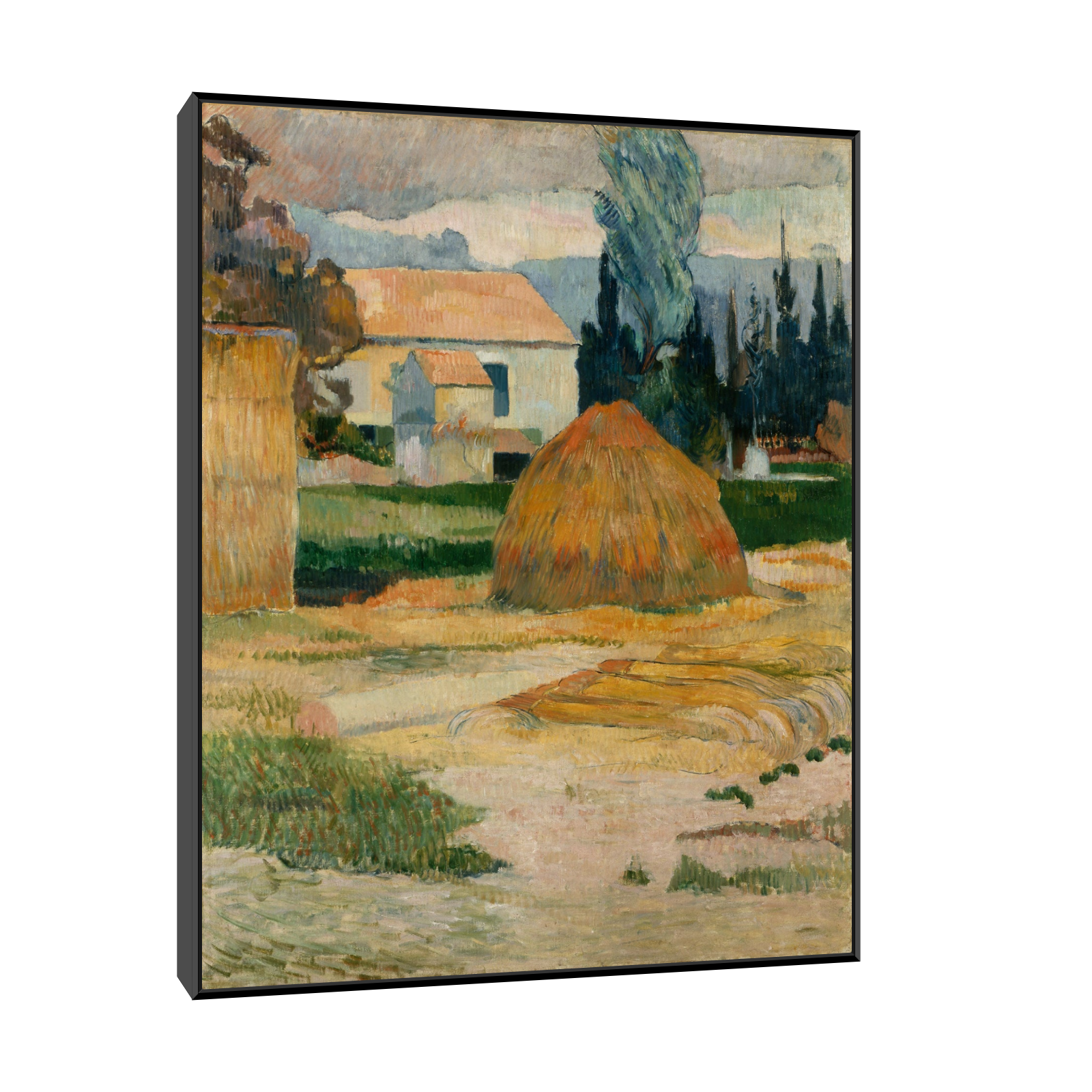 Umetnička slika Landscape Near Arles, Paul Gauguin na platnu - NS Canvas Shop