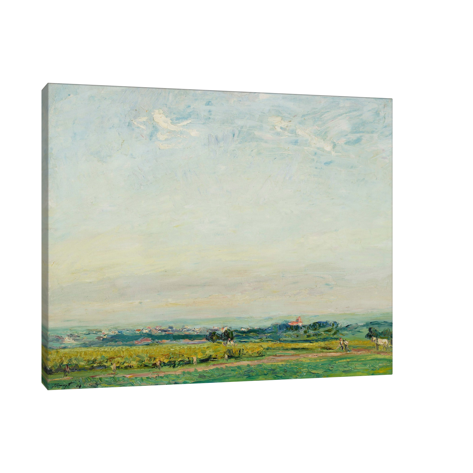 Umetnička slika Landscape from Palatinate, Max Slevogt na platnu - NS Canvas Shop
