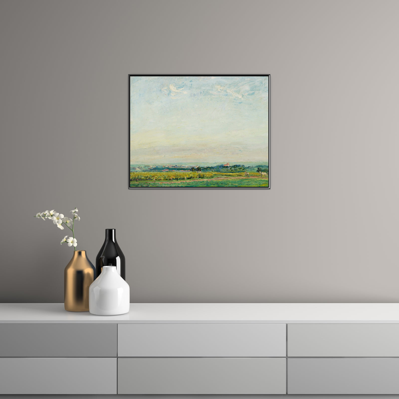 Umetnička slika Landscape from Palatinate, Max Slevogt na platnu - NS Canvas Shop