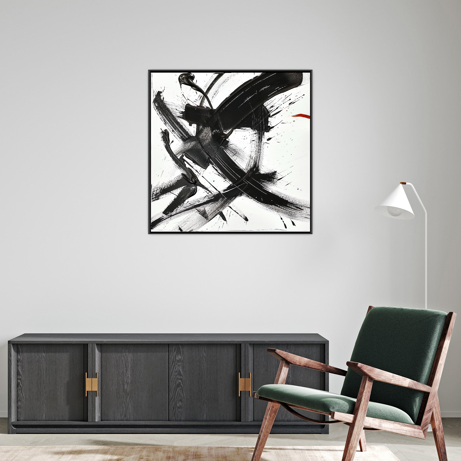 Umetnička slika Mimika na platnu - NS Canvas Shop