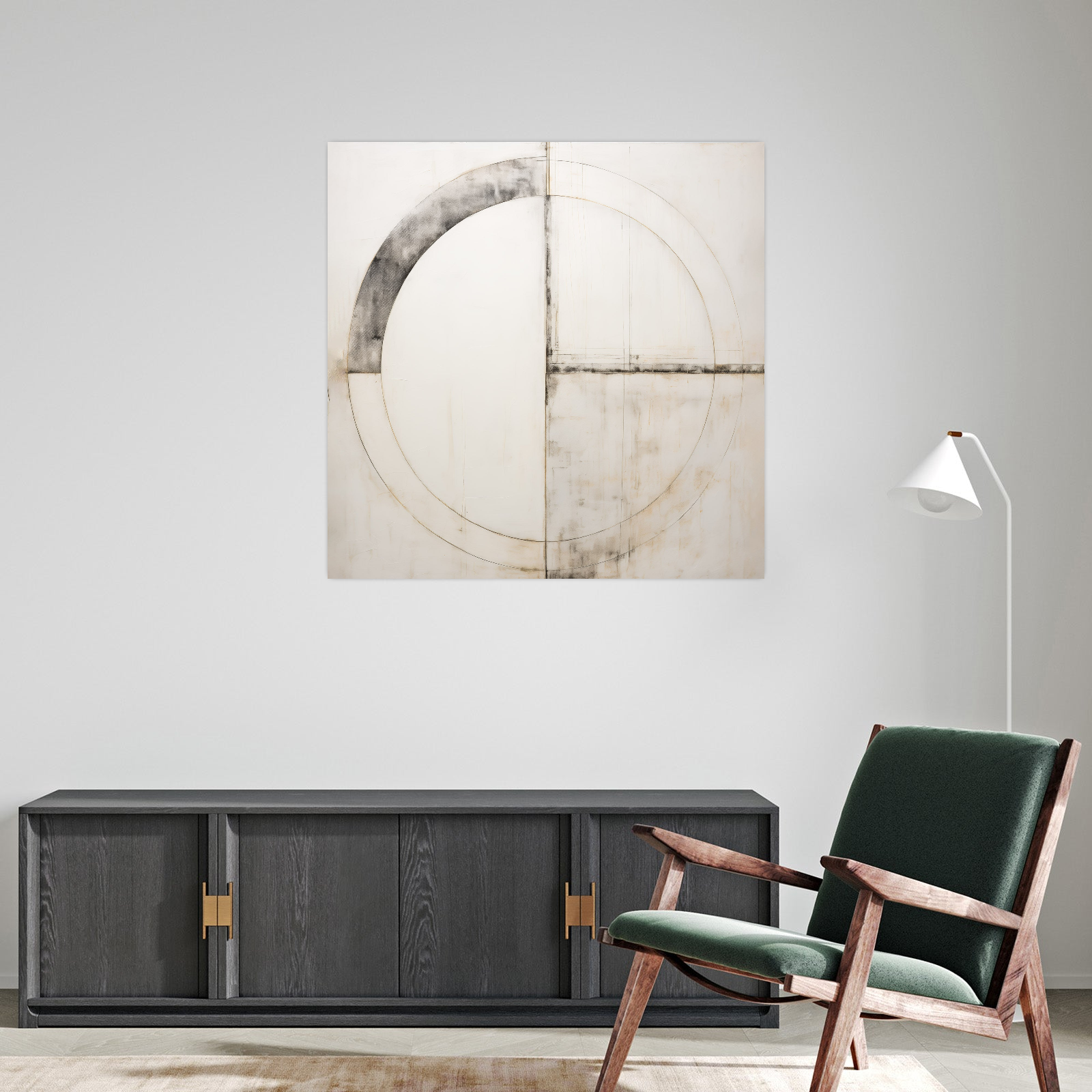 Umetnička slika Moj krug na platnu - NS Canvas Shop