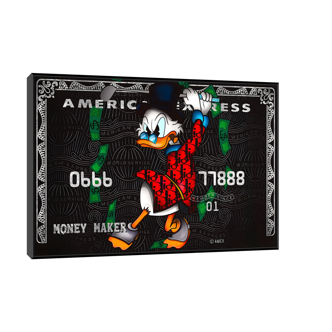 Money Maker – American Express Pop Art