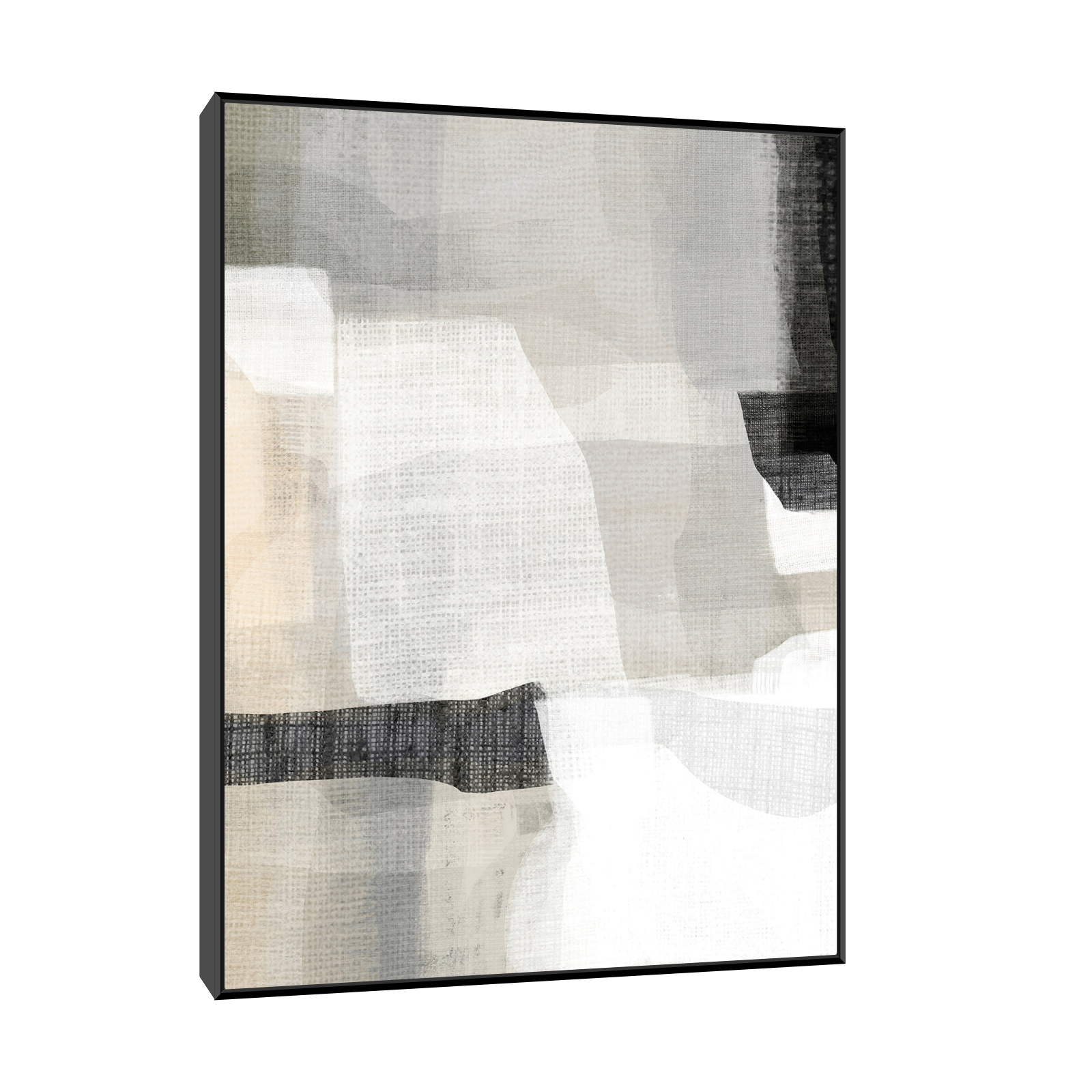 Umetnička slika Monohromne forme na platnu - NS Canvas Shop