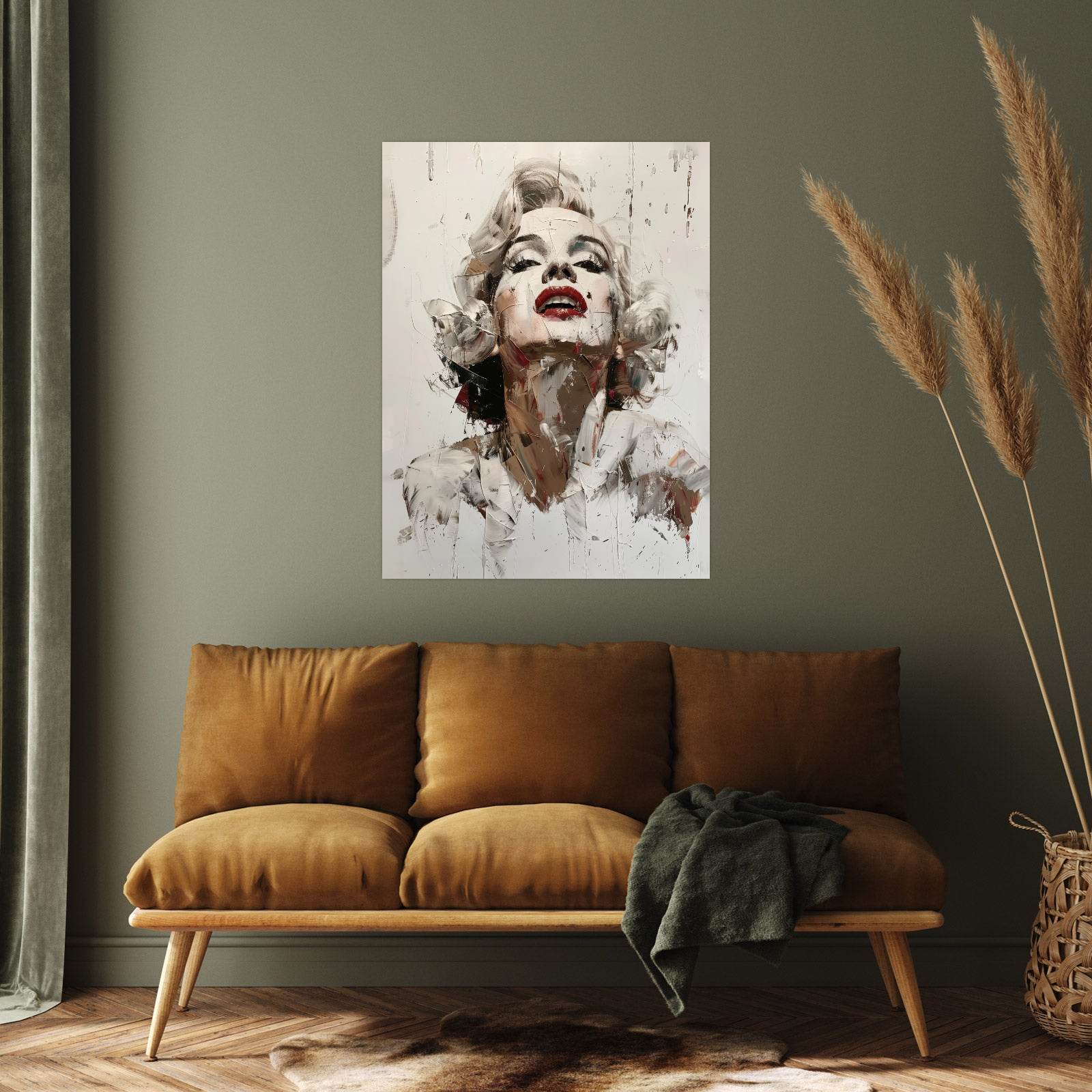 Umetnička slika Monroe na platnu - NS Canvas Shop