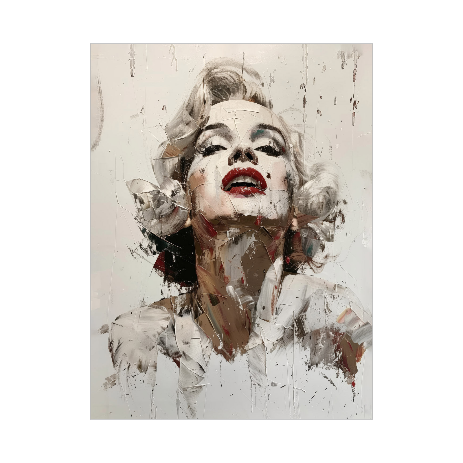 Umetnička slika Monroe na platnu - NS Canvas Shop