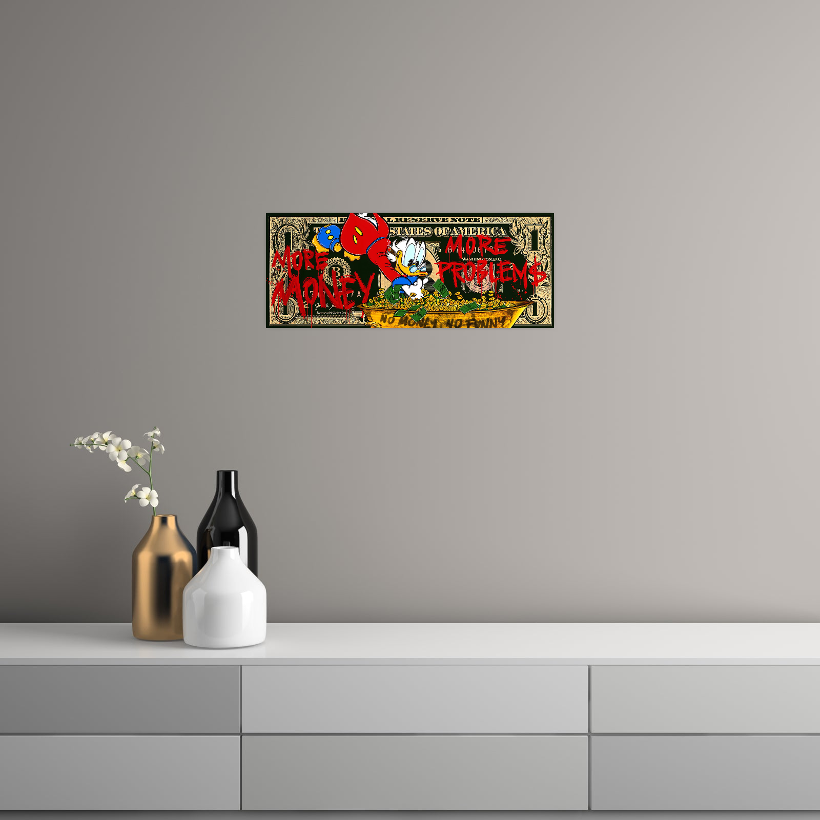 More Money More Problems – Pop Art Dollar Edition