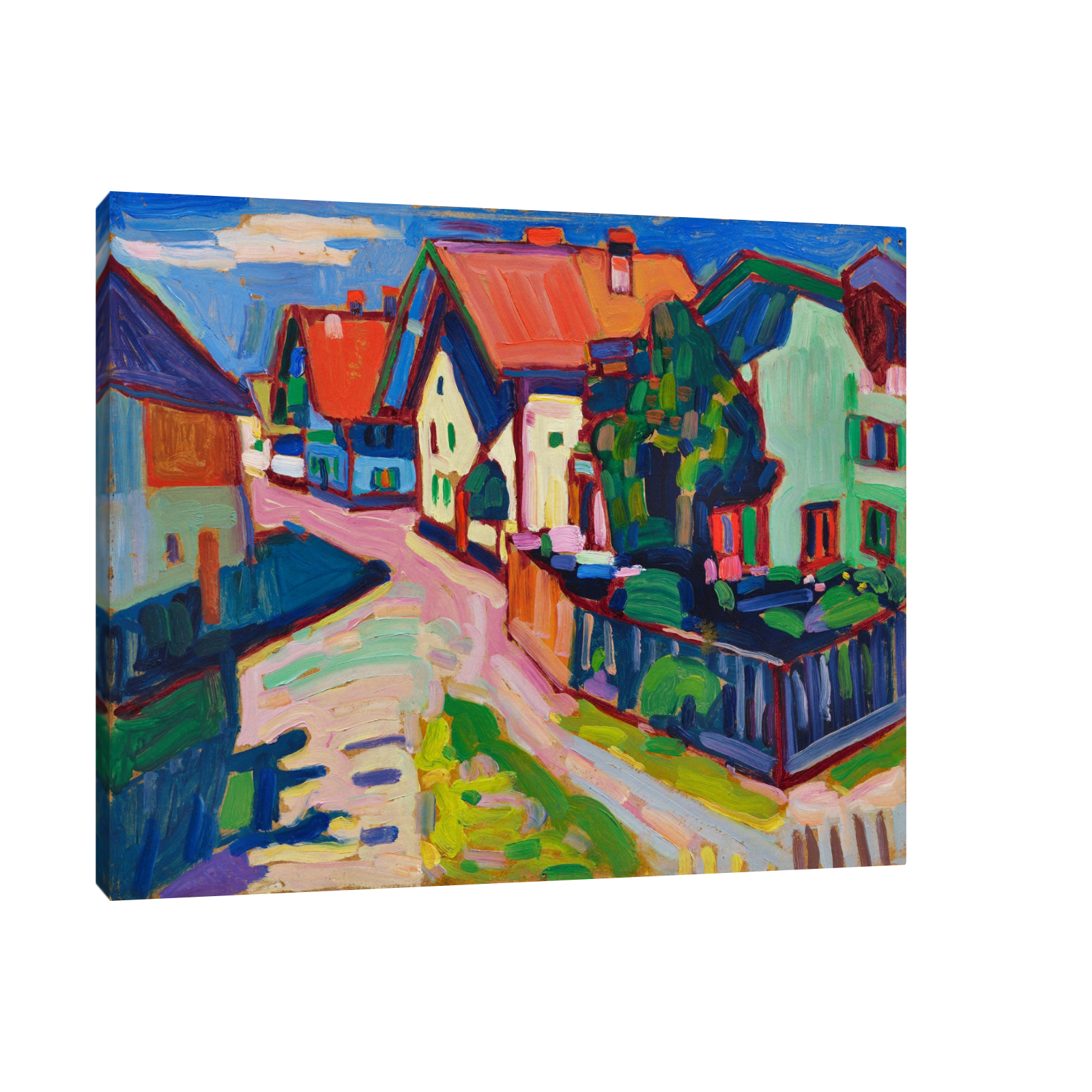 Umetnička slika Murnau, Wassily Kandinsky na platnu - NS Canvas Shop