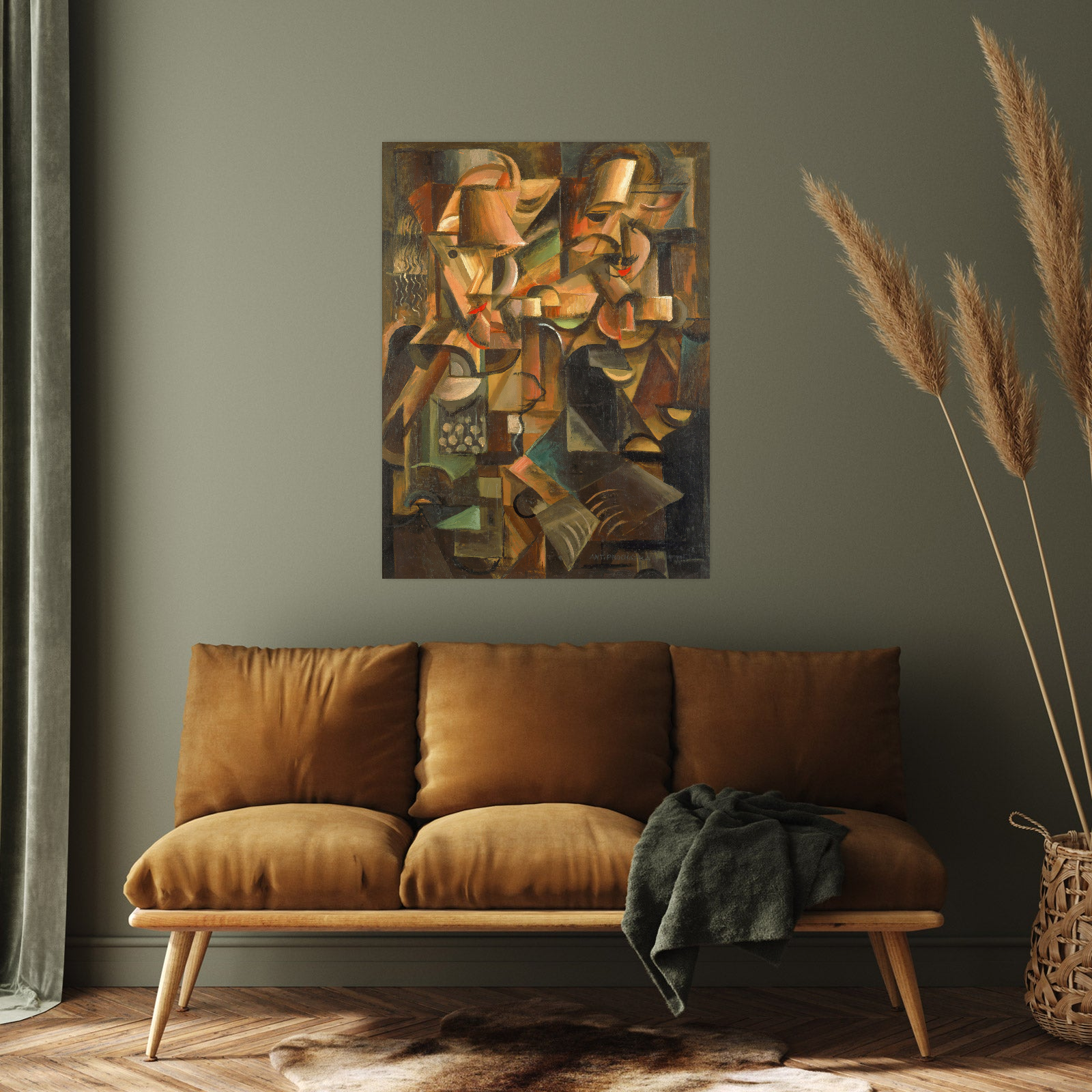 Umetnička slika Muž a žena, Antonin Procházka na platnu - NS Canvas Shop