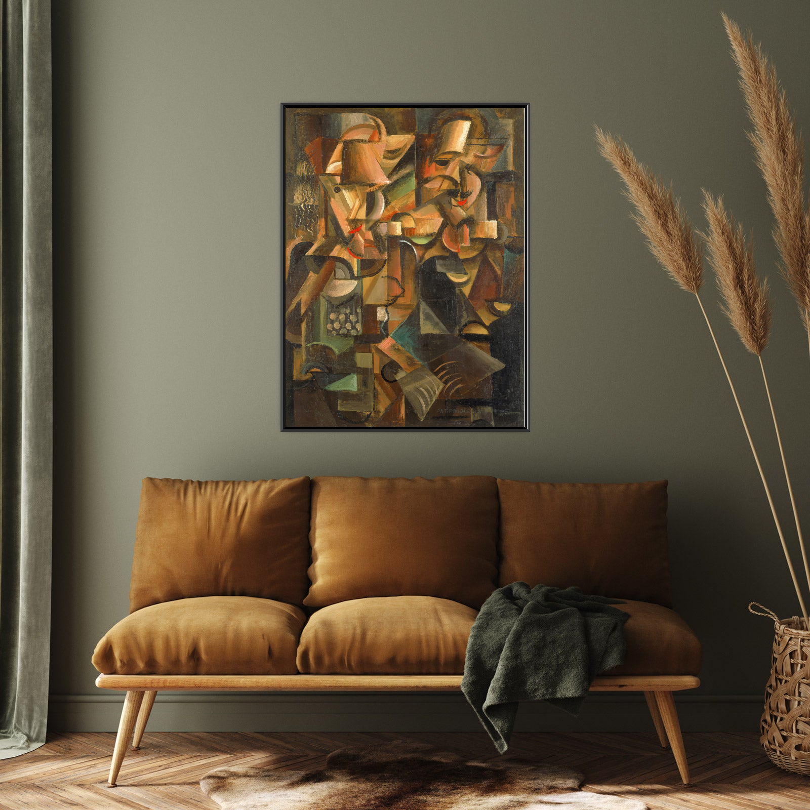 Umetnička slika Muž a žena, Antonin Procházka na platnu - NS Canvas Shop