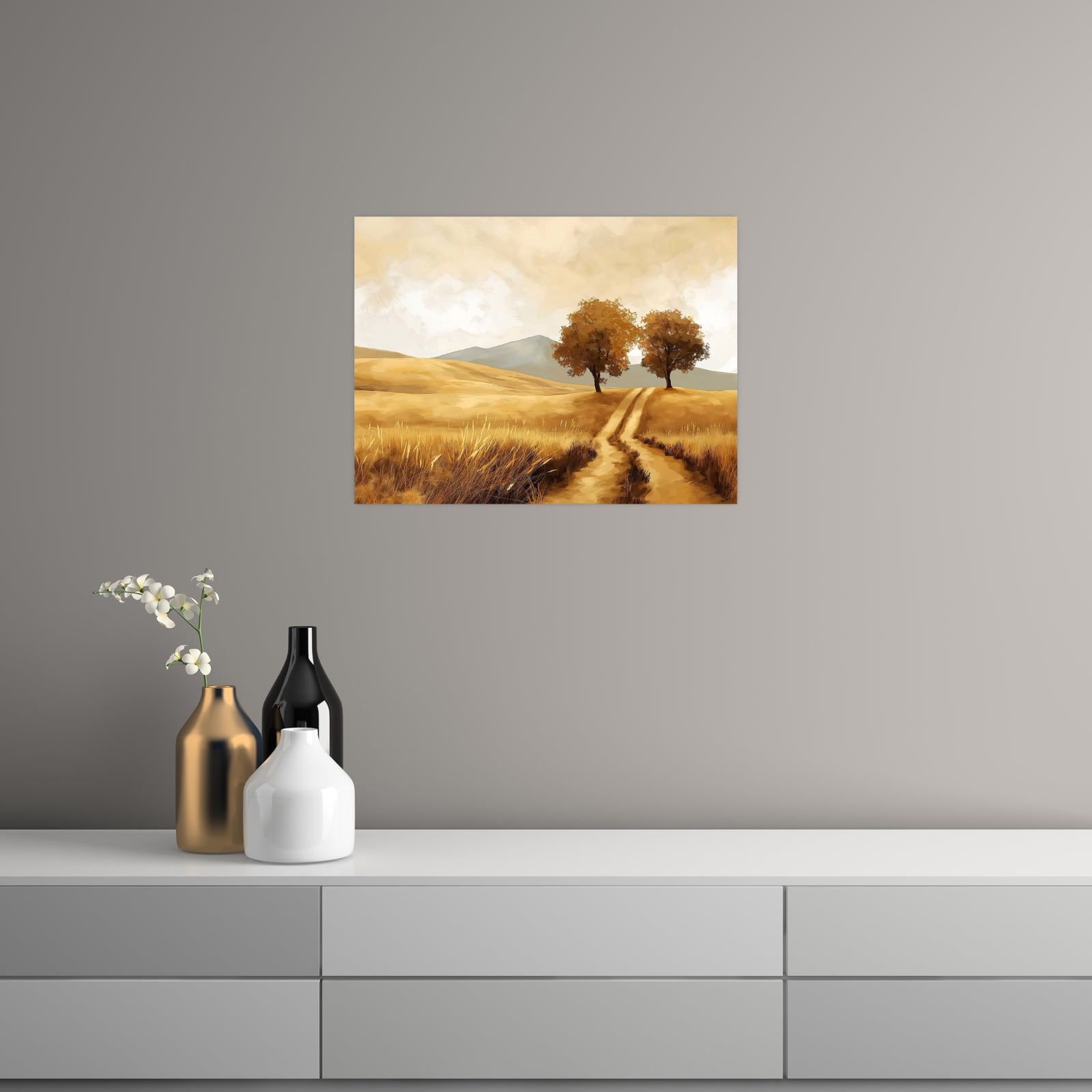 Umetnička slika Na putu kući na platnu - NS Canvas Shop