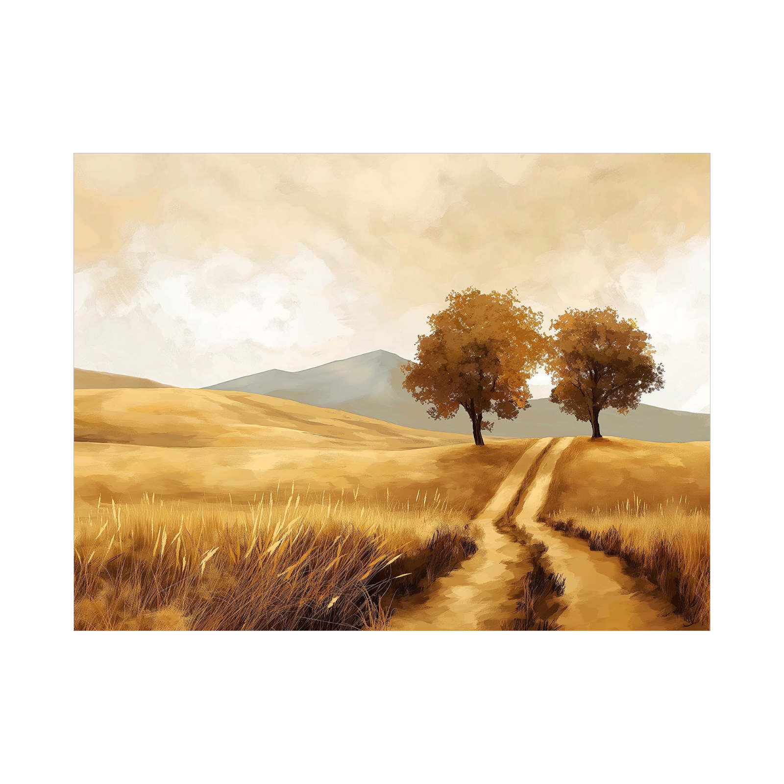 Umetnička slika Na putu kući na platnu - NS Canvas Shop