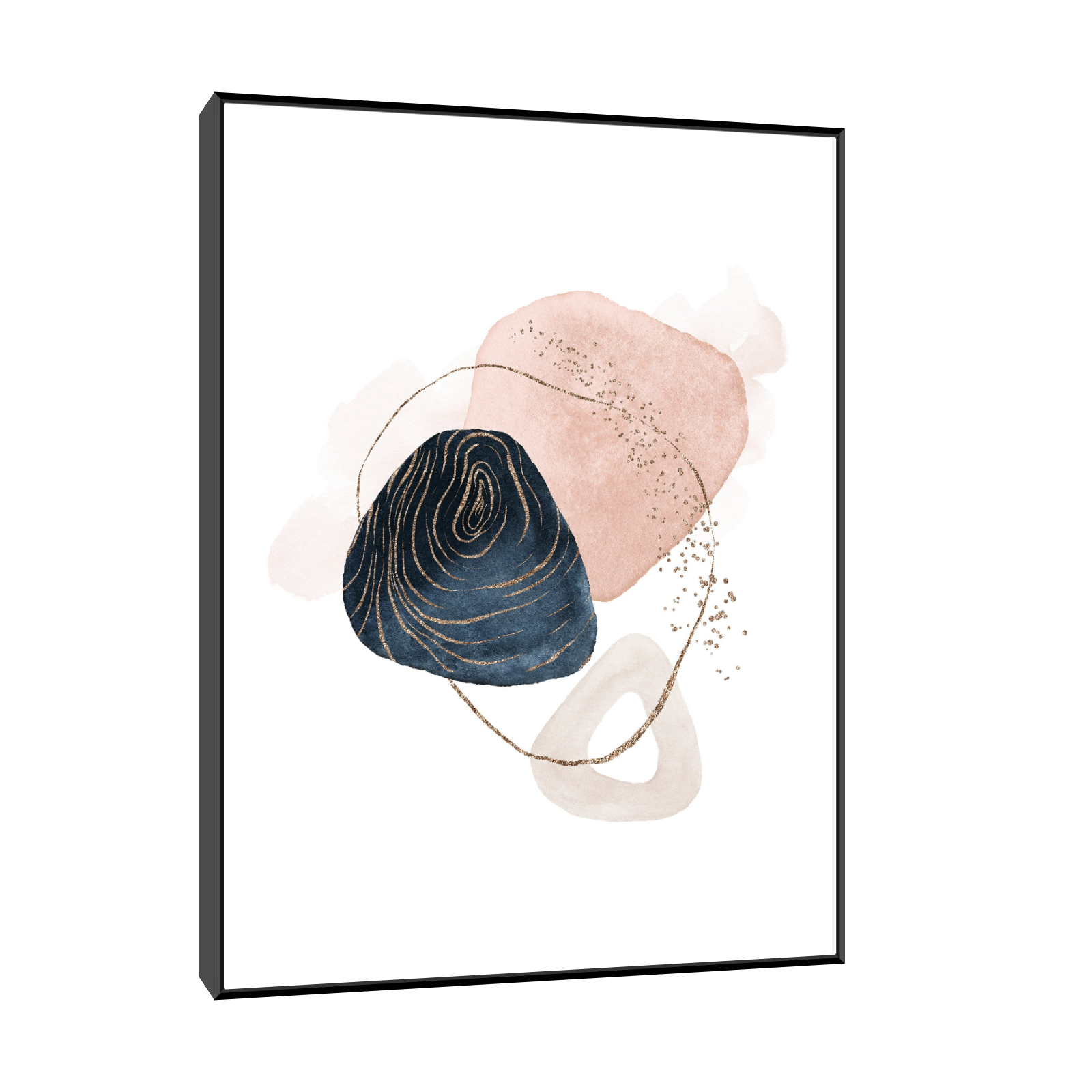 Umetnička slika Zlatna prašina III na platnu - NS Canvas Shop