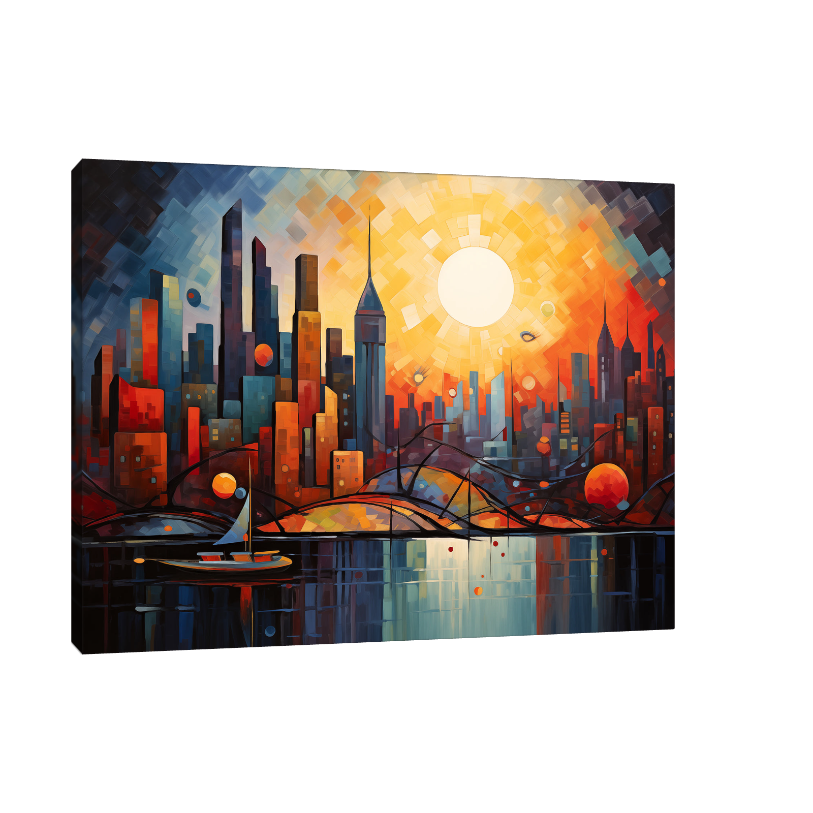 Umetnička slika New York na platnu - NS Canvas Shop
