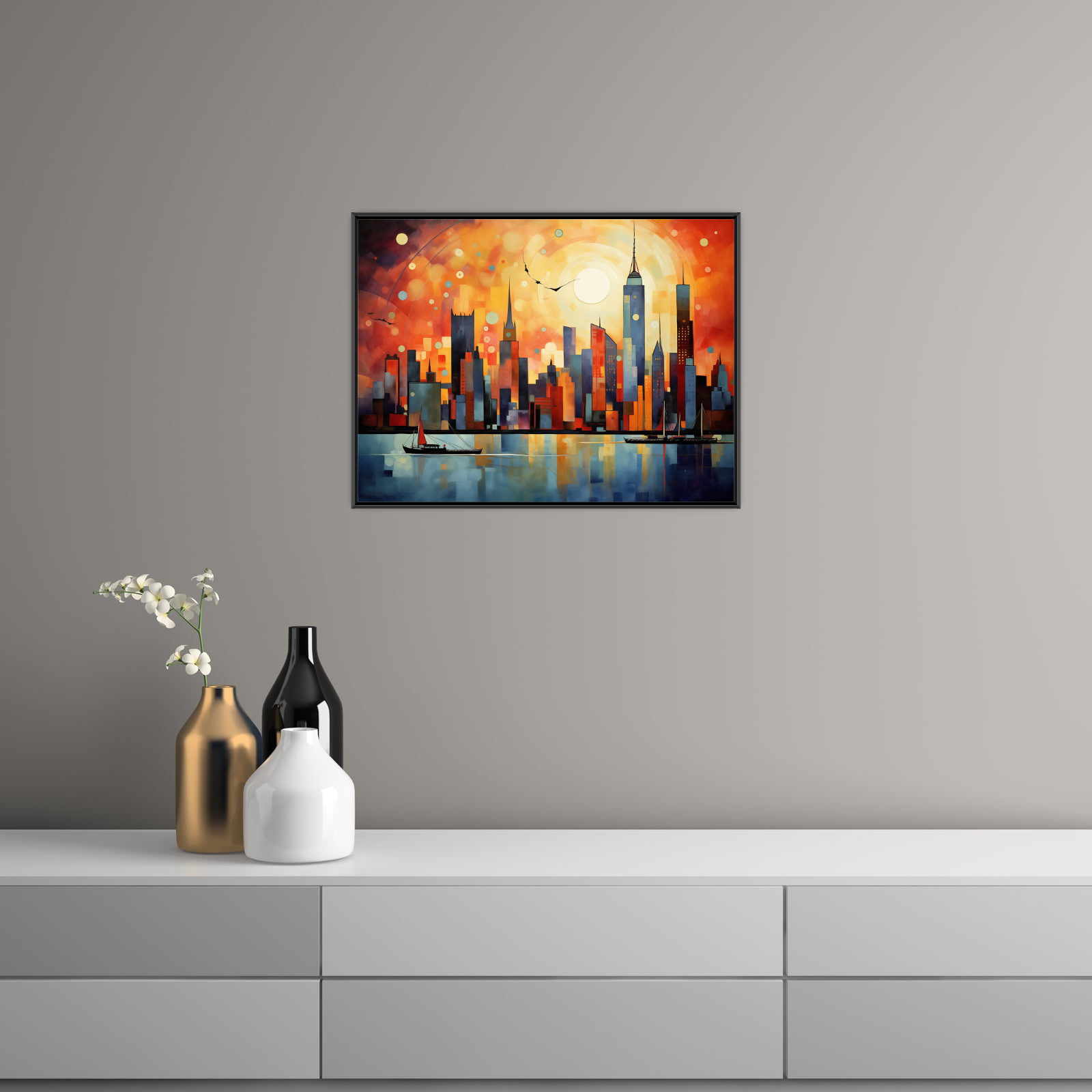 Umetnička slika New York II na platnu - NS Canvas Shop