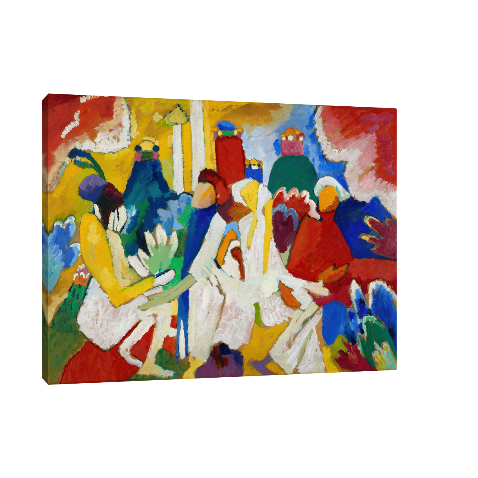 Umetnička slika Oriental, Wassily Kandinsky na platnu - NS Canvas Shop