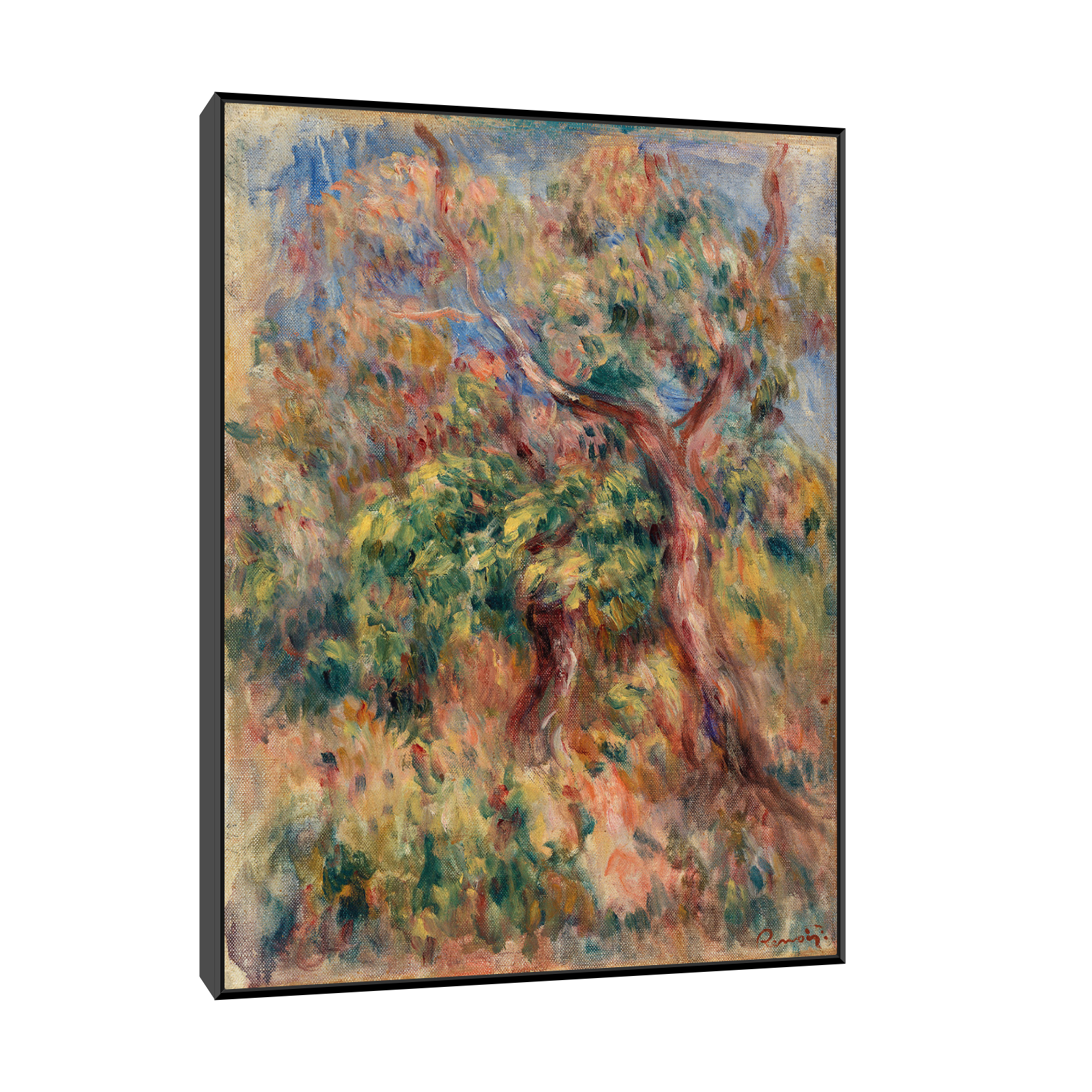 Umetnička slika Paysage, Pierre-Auguste Renoir na platnu - NS Canvas Shop