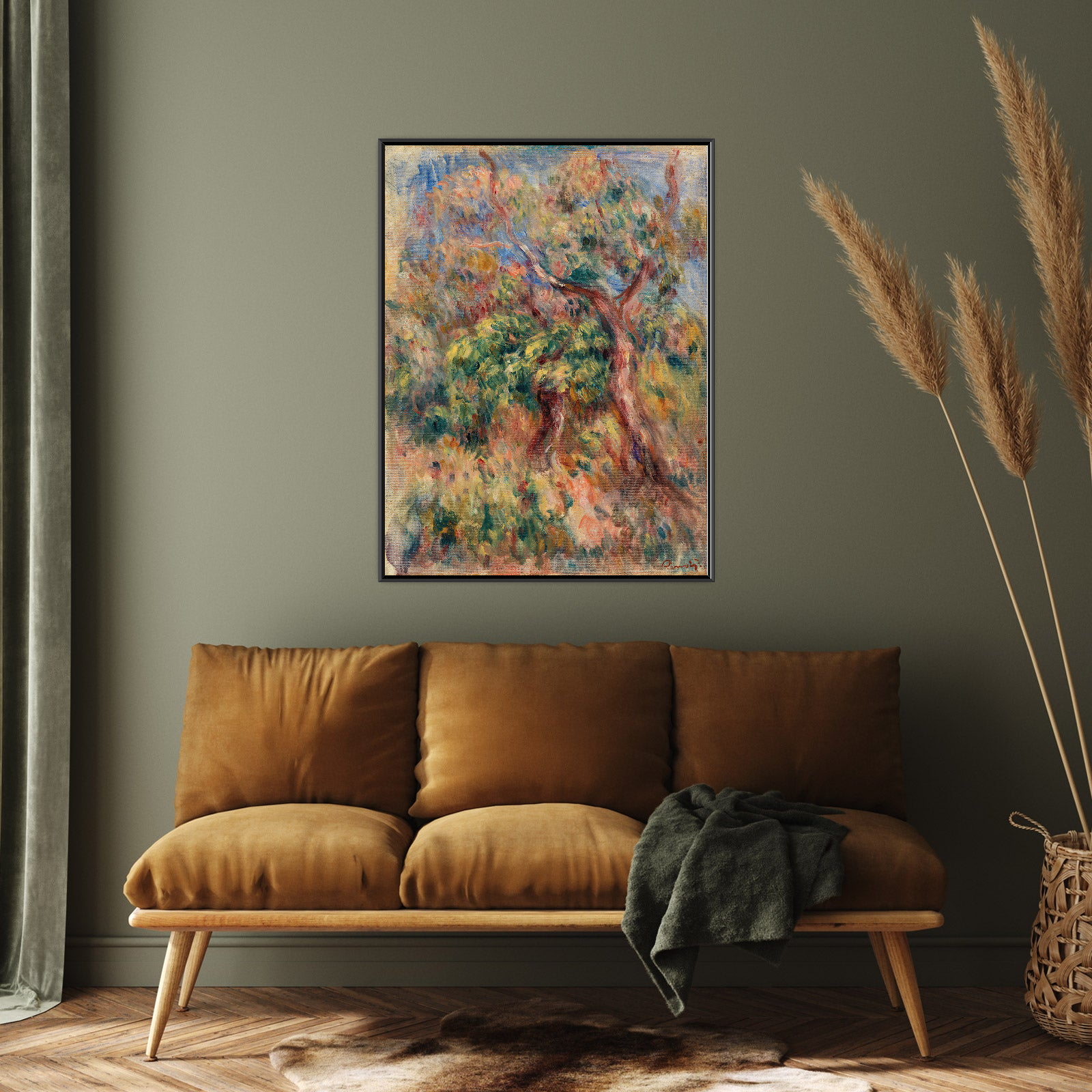 Umetnička slika Paysage, Pierre-Auguste Renoir na platnu - NS Canvas Shop