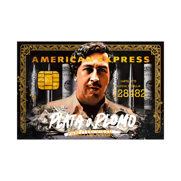 Plata o Plomo – American Express Pop Art Edition