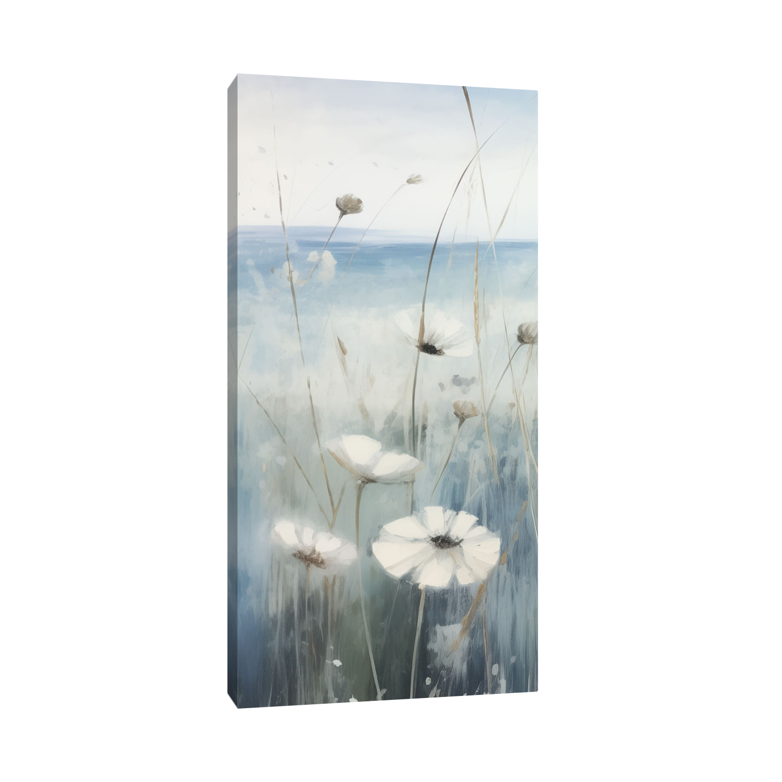 Umetnička slika Plava harmonija na platnu - NS Canvas Shop