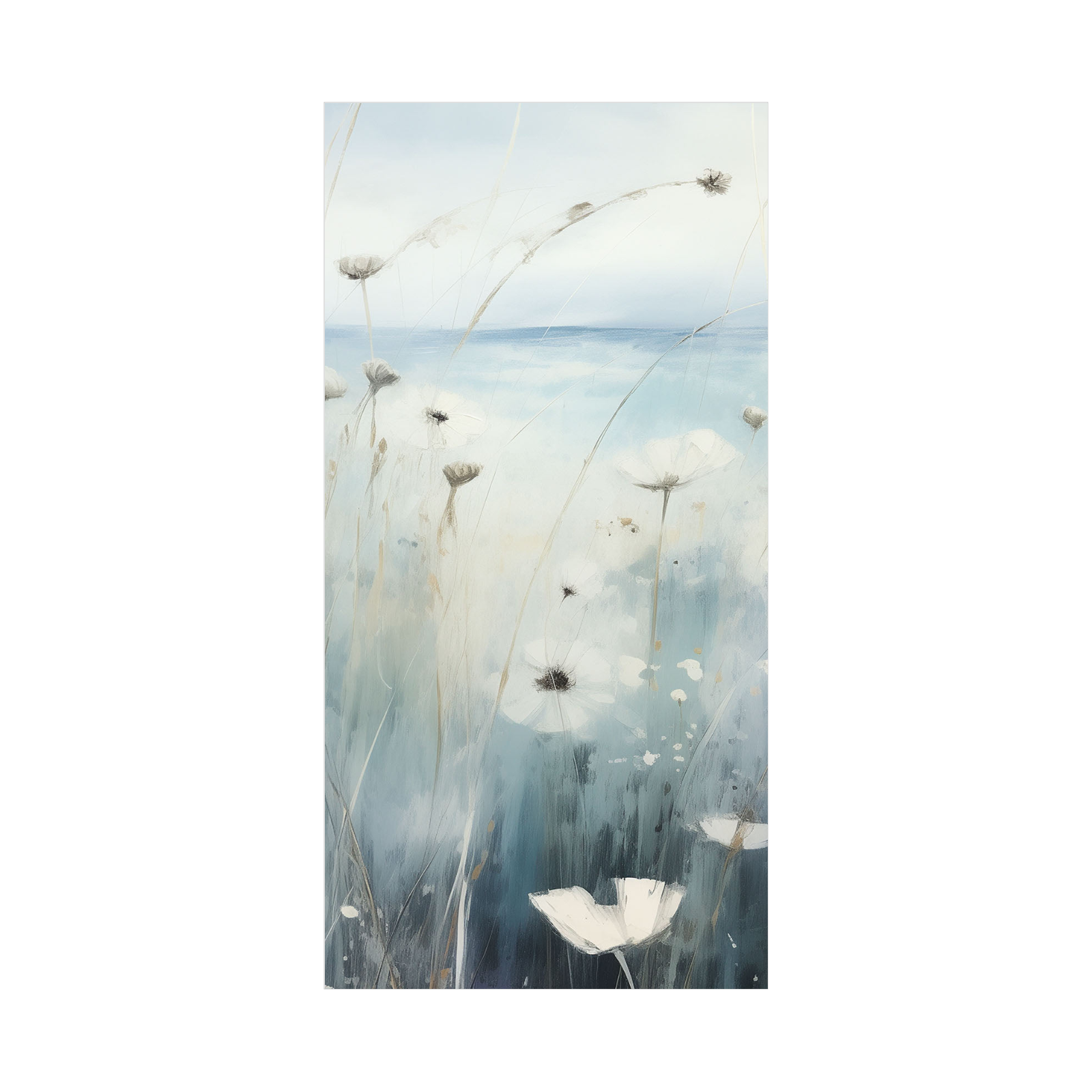 Umetnička slika Plava harmonija II na platnu - NS Canvas Shop