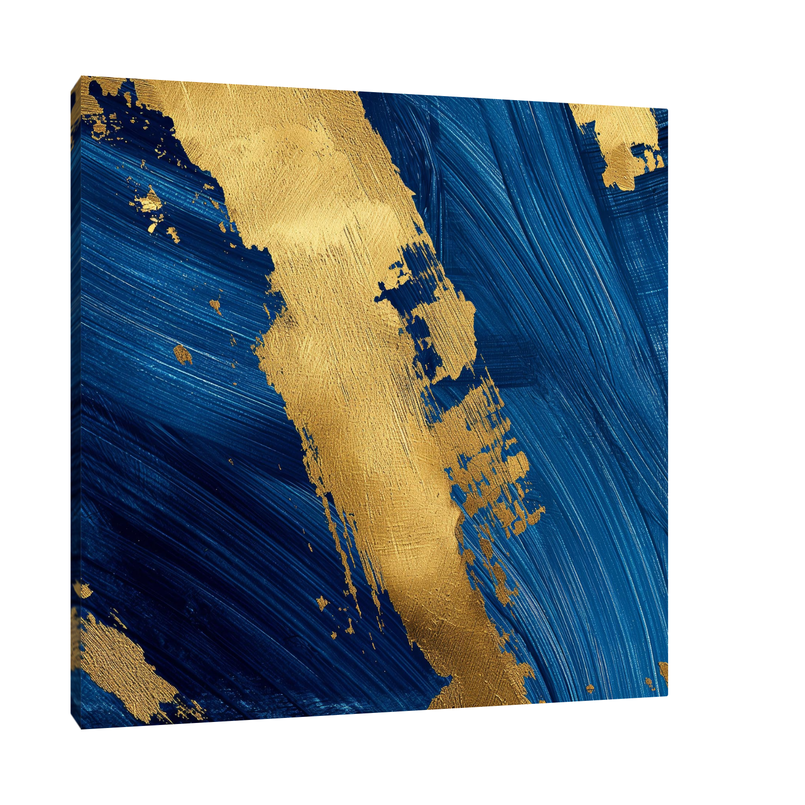 Umetnička slika Plava mašta na platnu - NS Canvas Shop