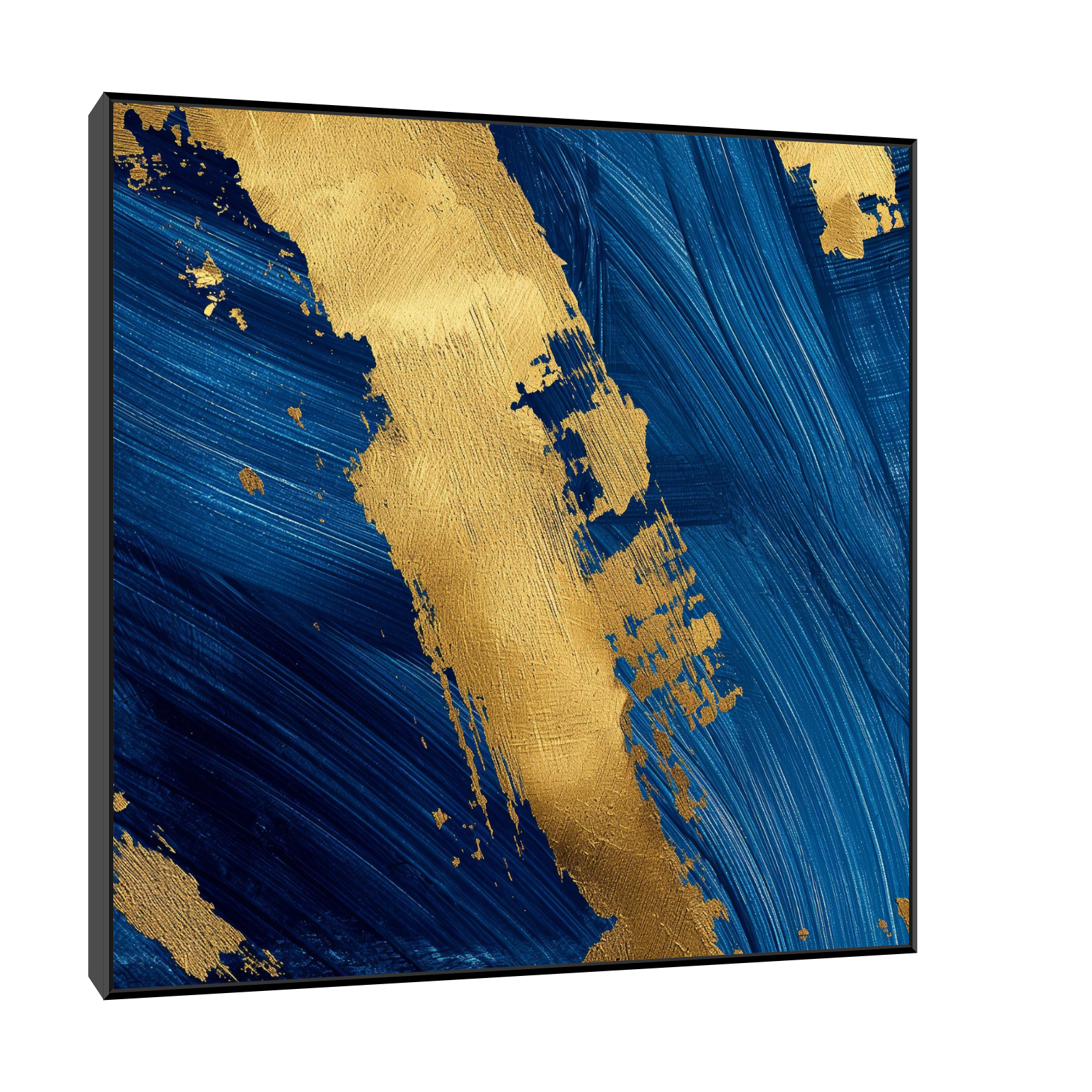 Umetnička slika Plava mašta na platnu - NS Canvas Shop