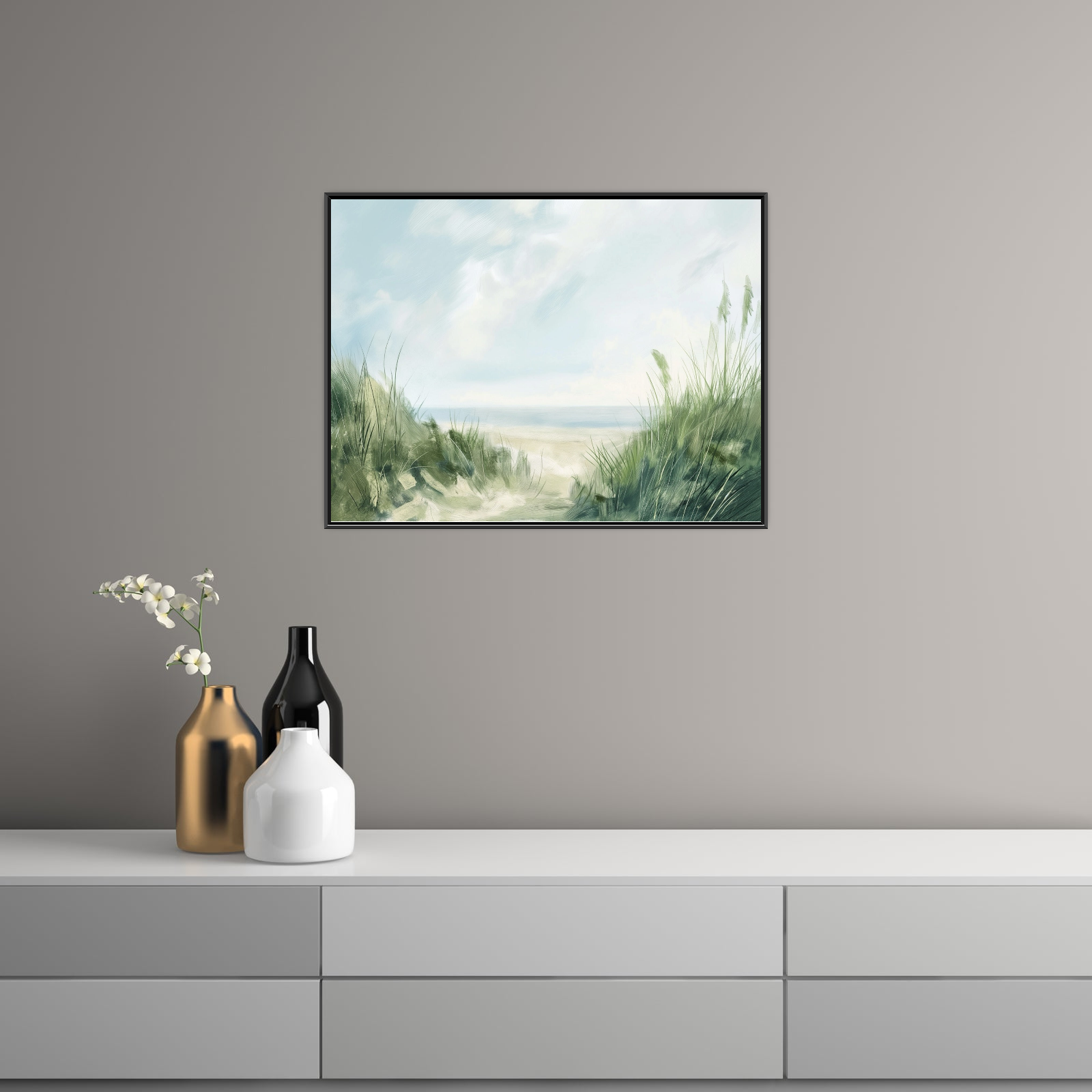 Umetnička slika Plaža na platnu - NS Canvas Shop