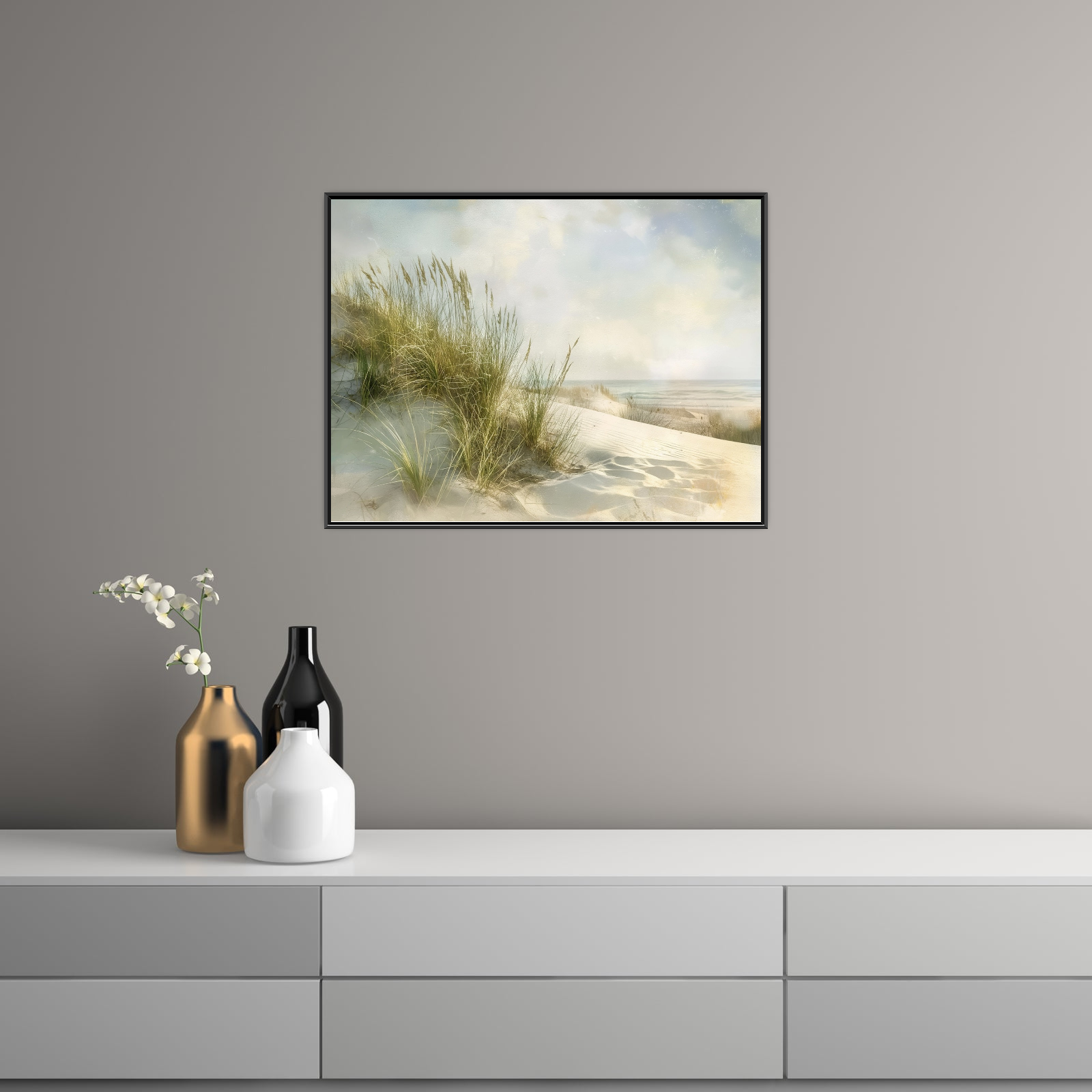 Umetnička slika Plaža na platnu - NS Canvas Shop