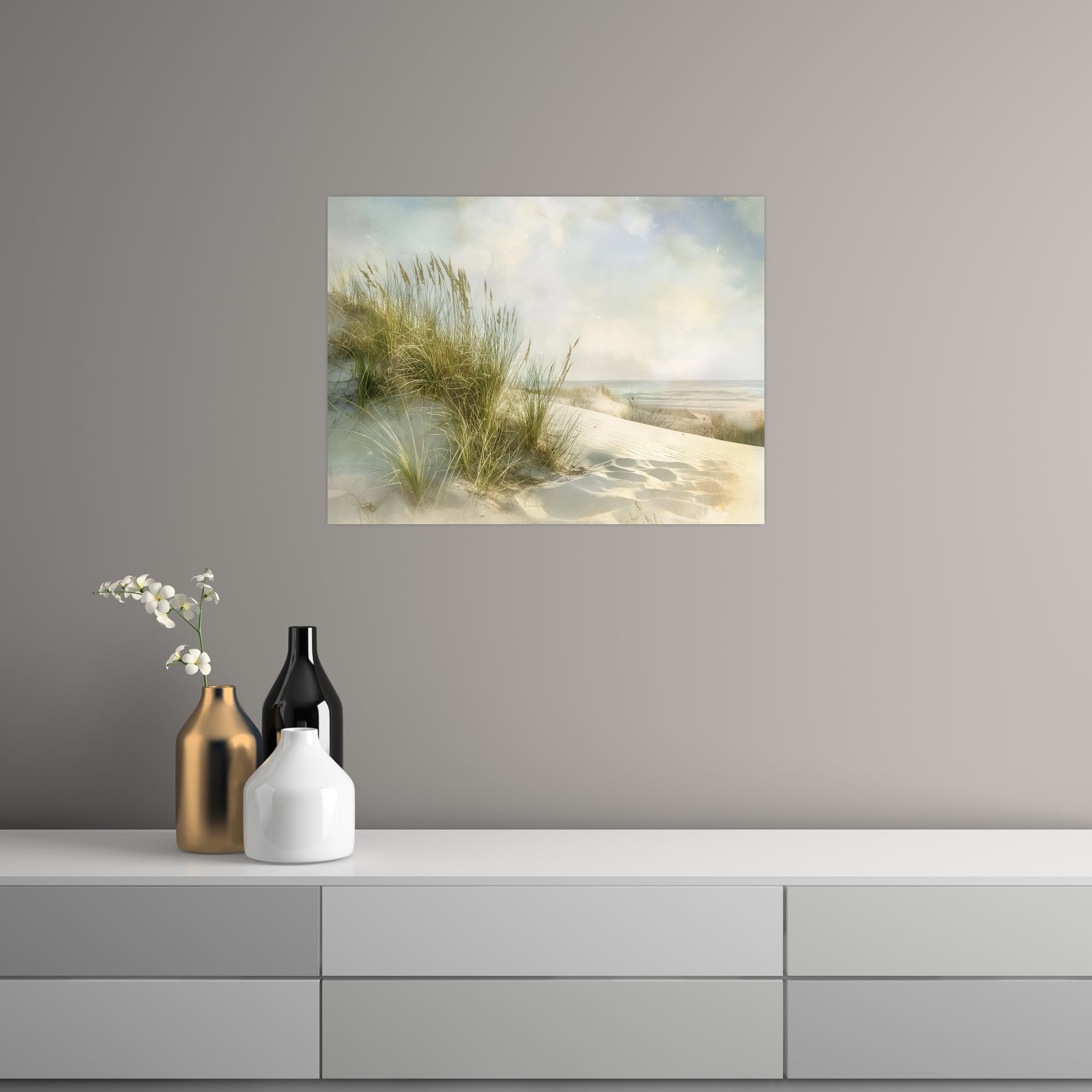 Umetnička slika Plaža na platnu - NS Canvas Shop
