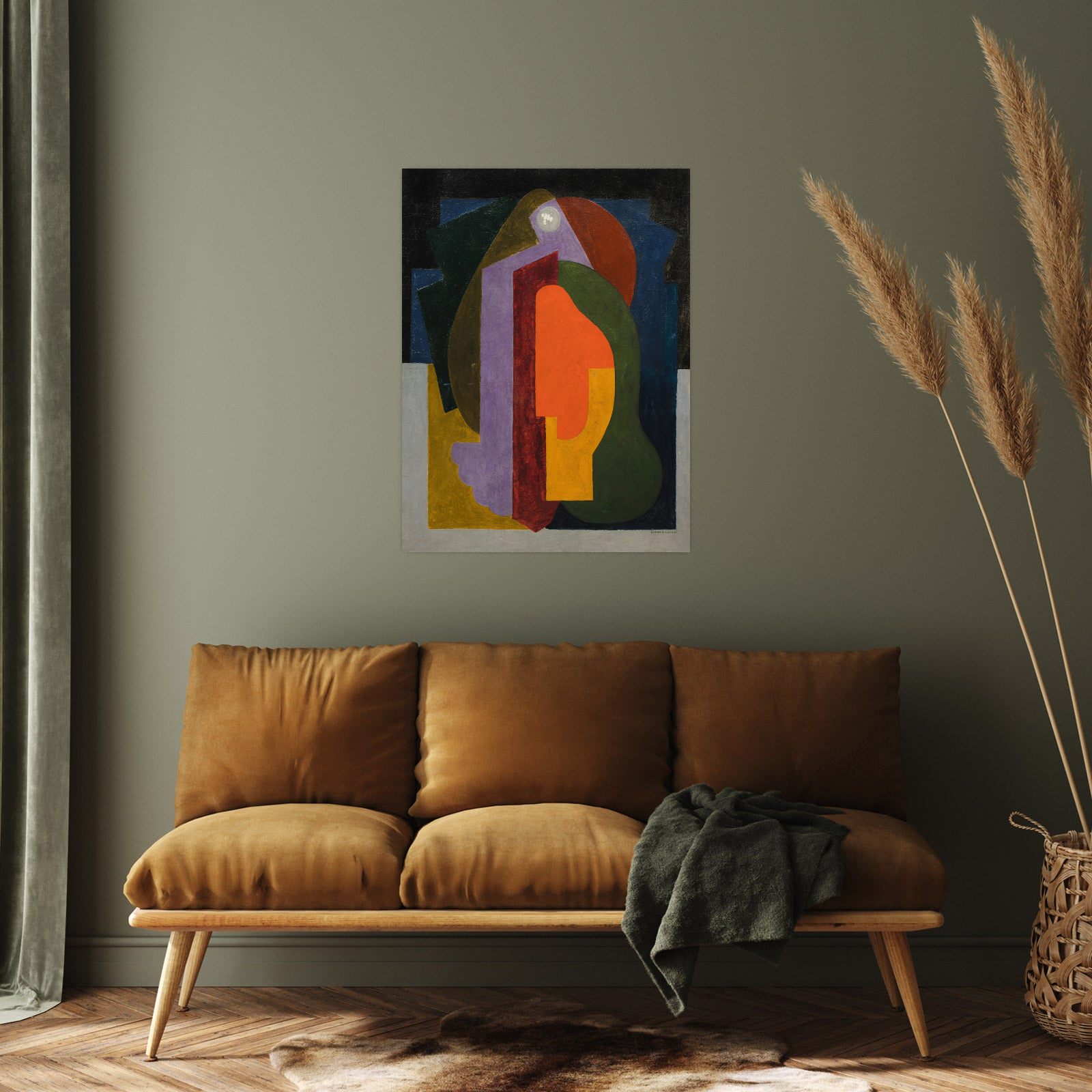 Umetnička slika Poème onirique, Albert Gleizes na platnu - NS Canvas Shop