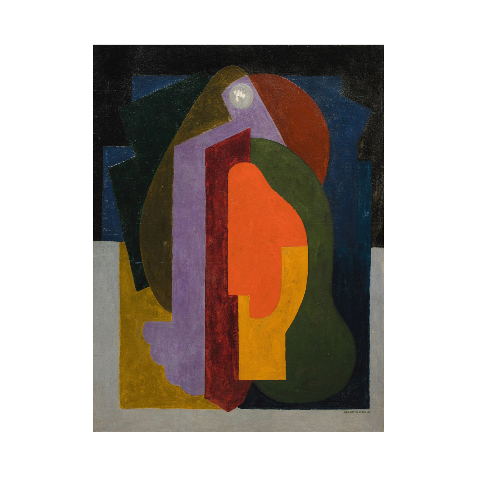 Umetnička slika Poème onirique, Albert Gleizes na platnu - NS Canvas Shop