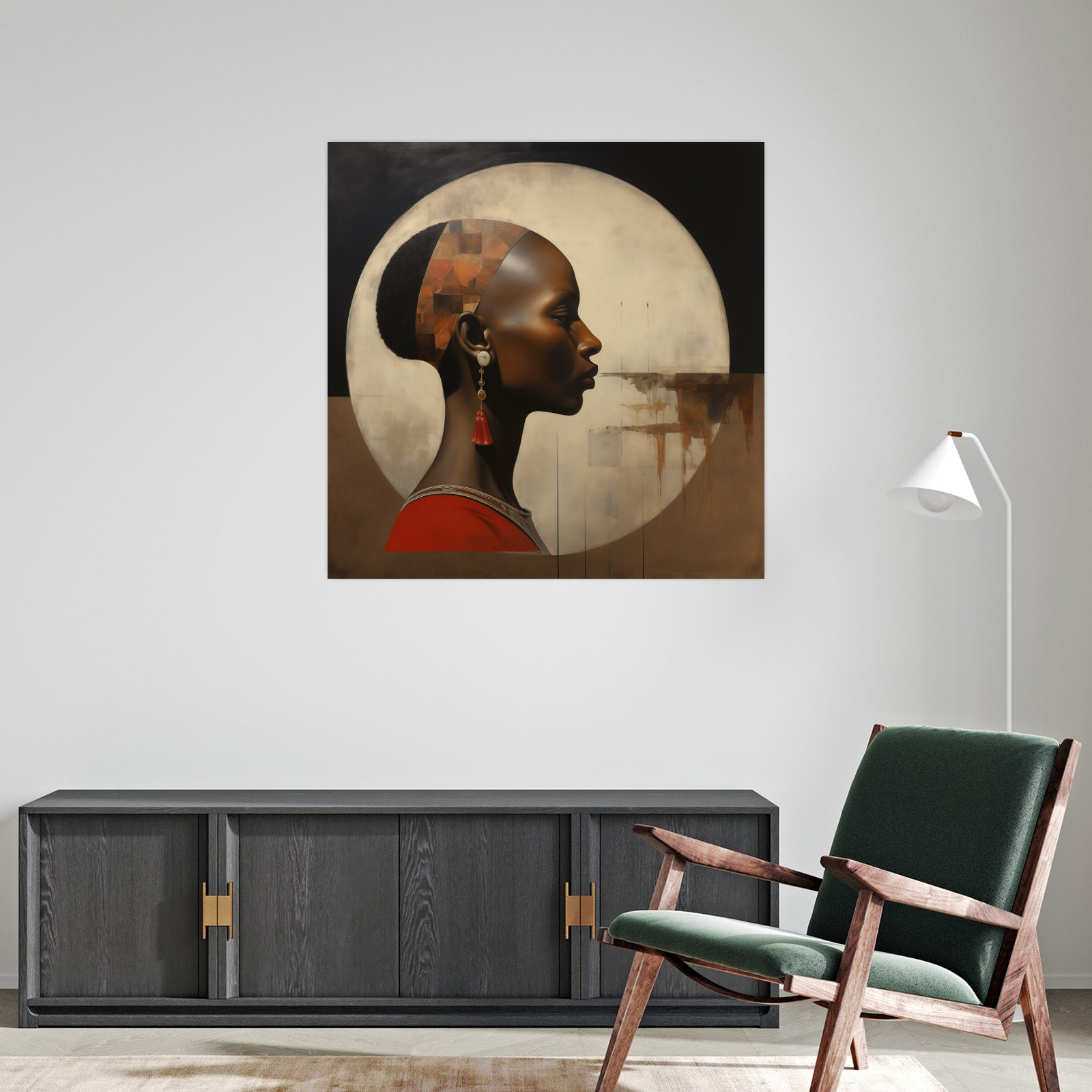 Umetnička slika Pogled na platnu - NS Canvas Shop