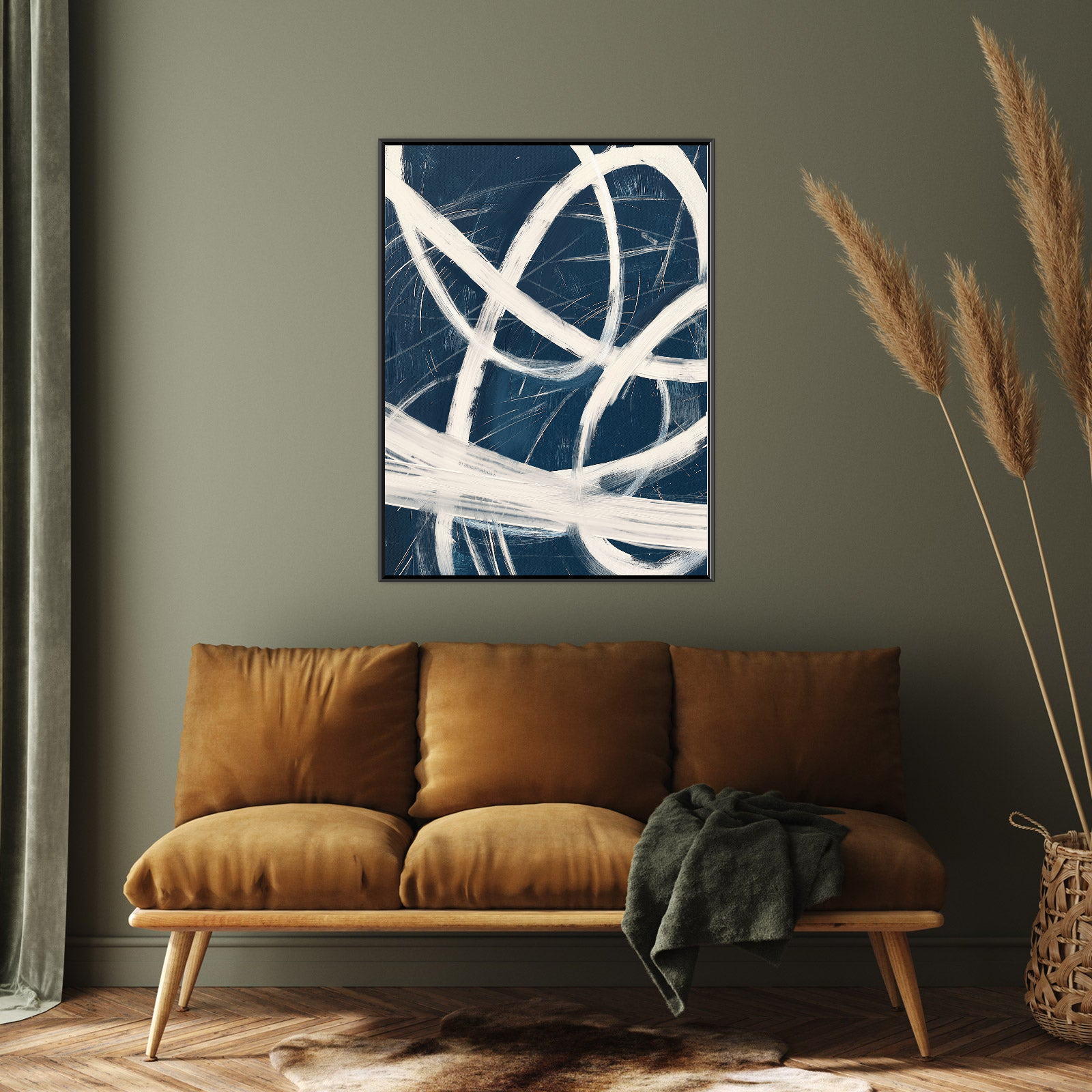 Umetnička slika Pogled Kroz Jednu Liniju na platnu - NS Canvas Shop