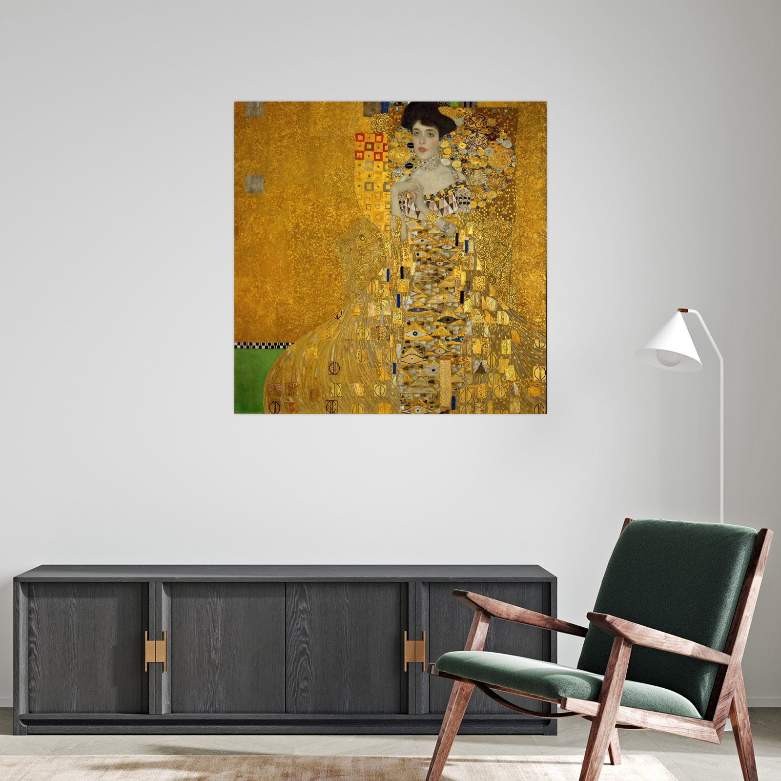Umetnička slika Portrait of Adele Bloch-Bauer I, Gustav Klimt na platnu - NS Canvas Shop