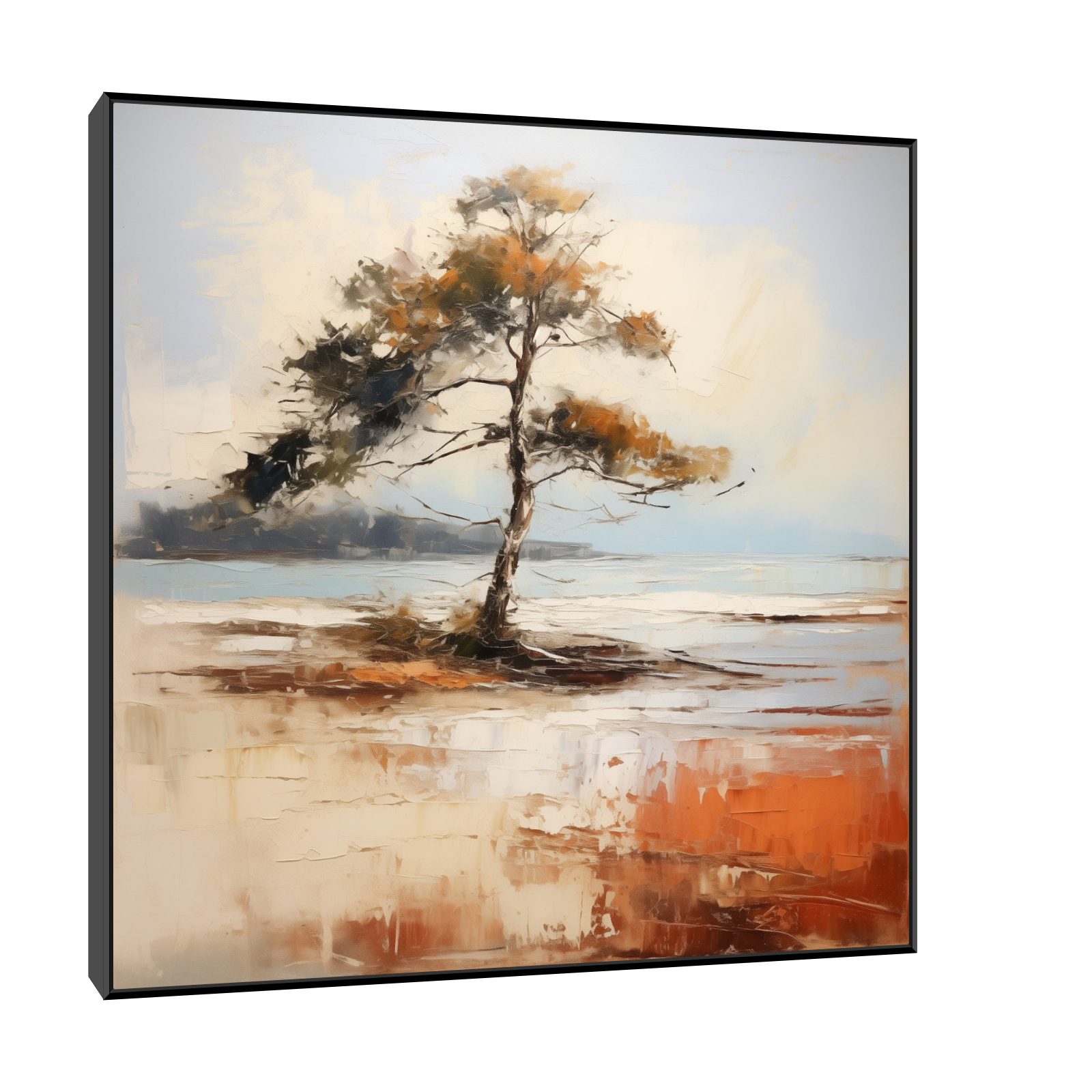 Umetnička slika Pored Dunava na platnu - NS Canvas Shop