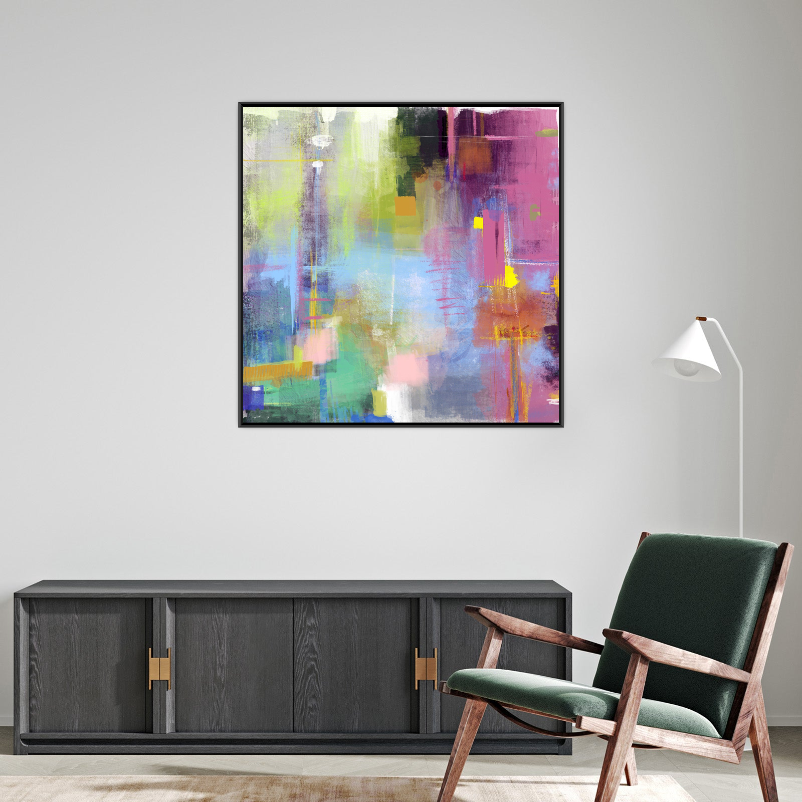 Umetnička slika Igra na platnu - NS Canvas Shop