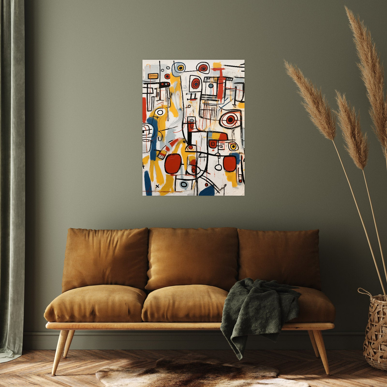 Umetnička slika Posveta II na platnu - NS Canvas Shop